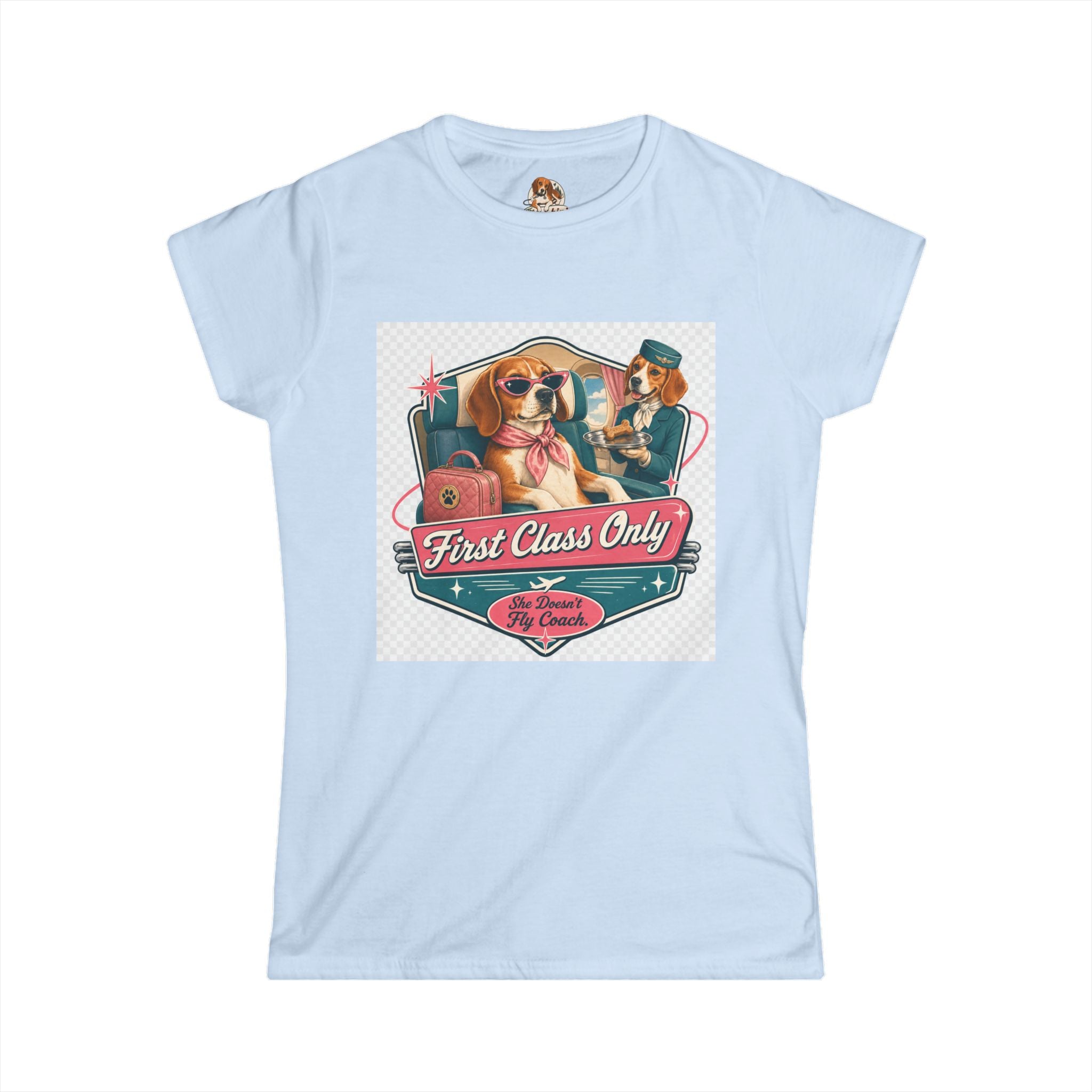 "The First Class Flyer" — Deservedly Spoiled | Women's Tee