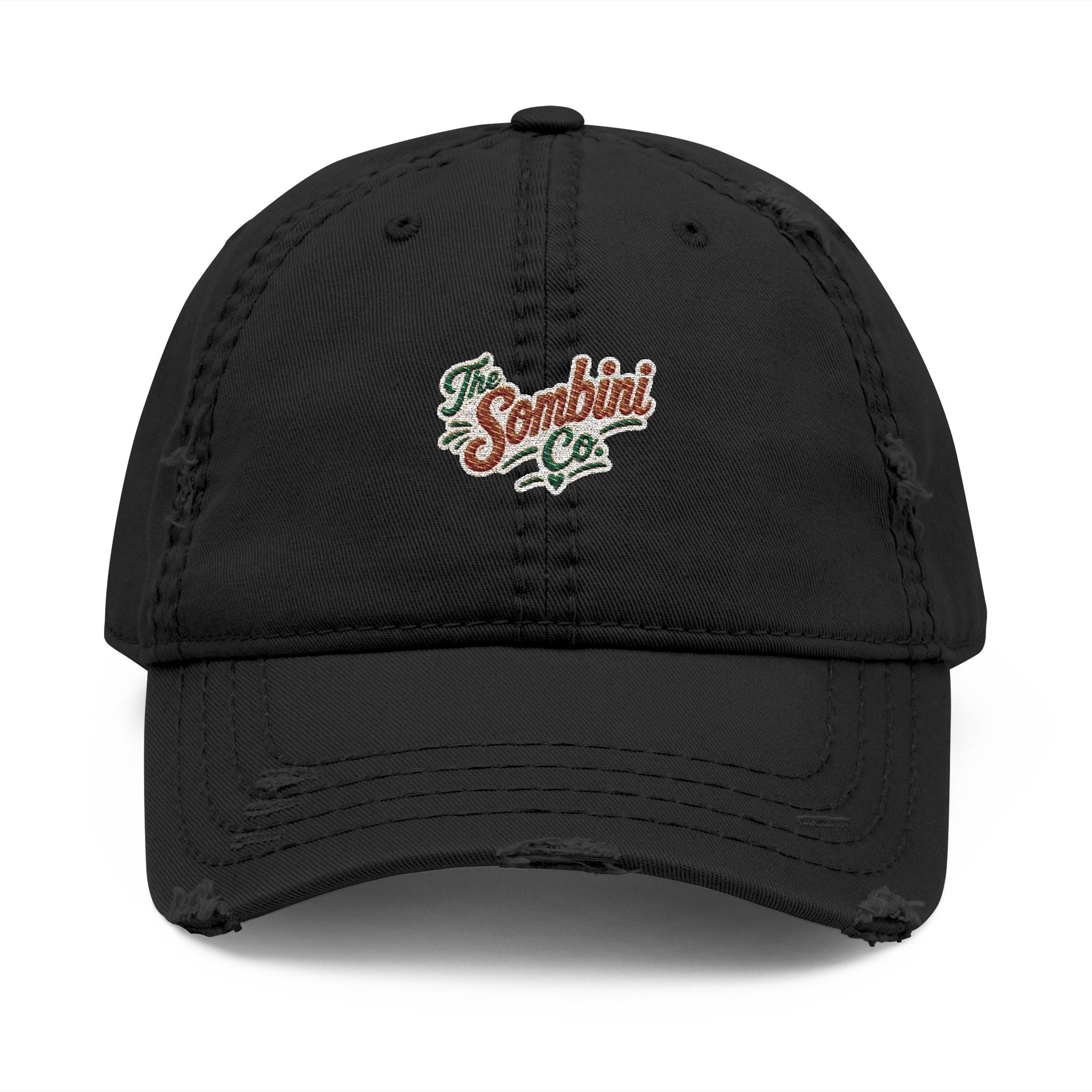The Sombini Co. — Embroidered Upside-Down Beagle | Distressed Hat