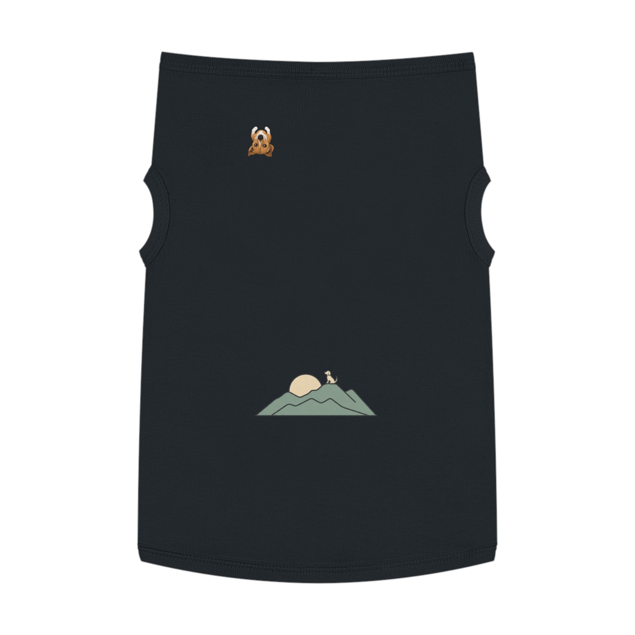 "Ridgeline Companion" — Nature Gear Graphic Pet Shirt