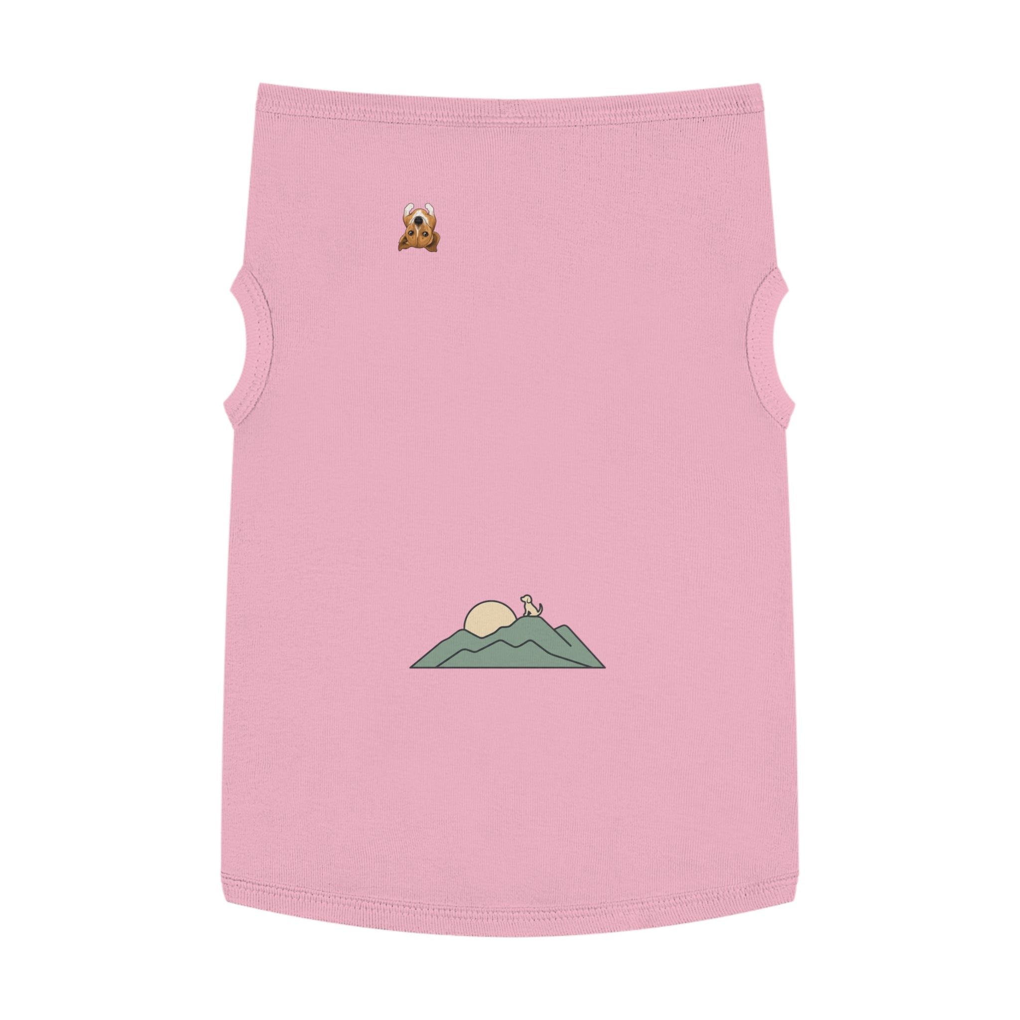 "Ridgeline Companion" — Nature Gear Graphic Pet Shirt