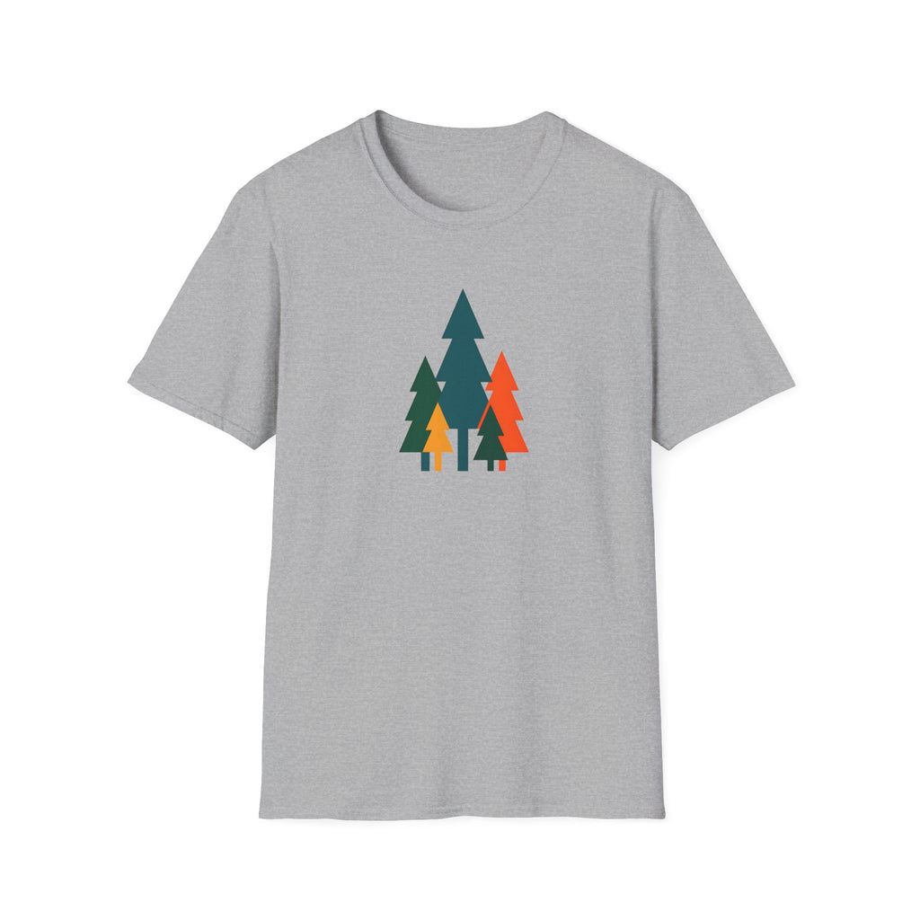 "Minimalist Pine Trees" — Sombini Adventure Series | Outdoor Tee