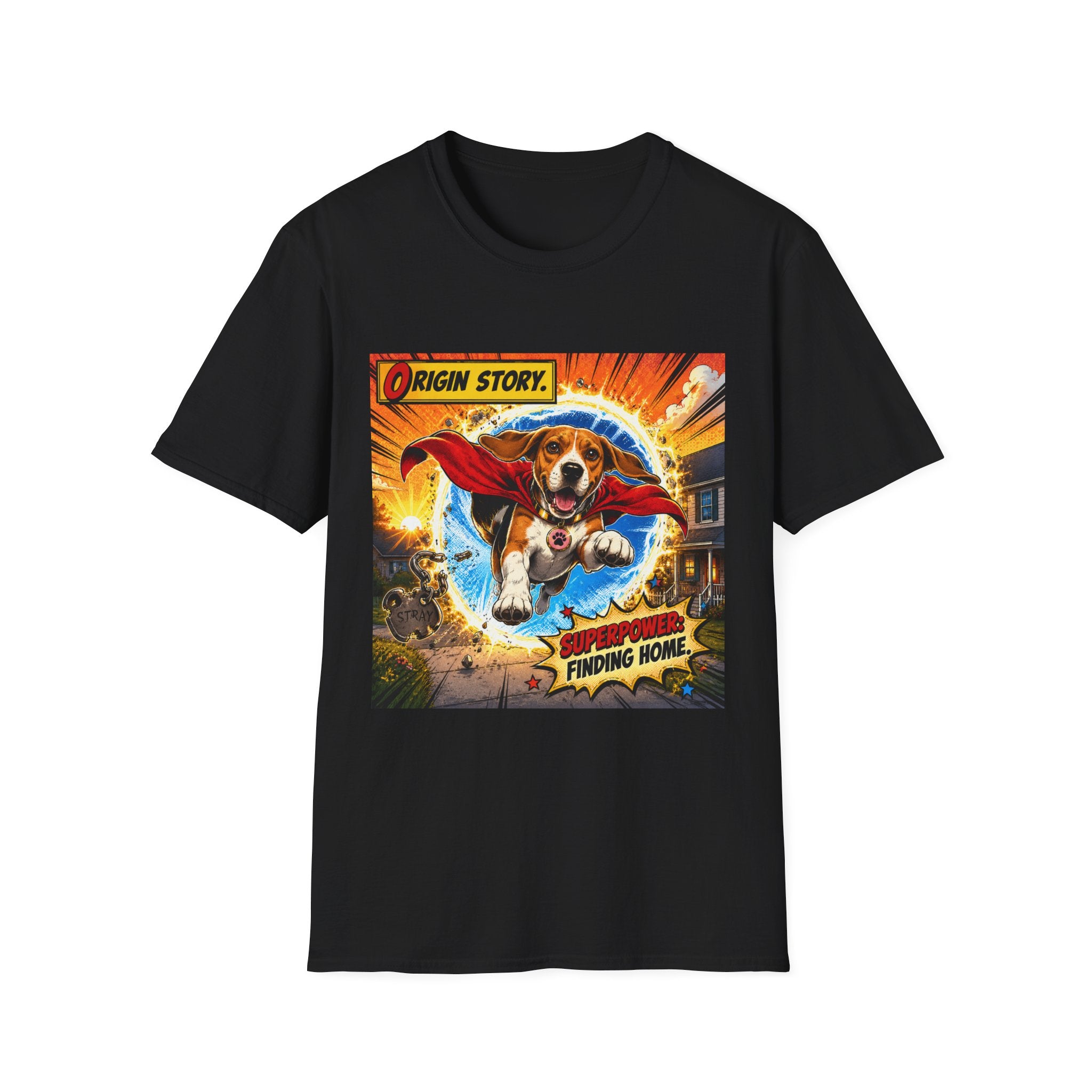 "The Great Escape (Origin Story)" — Sombini Superpower | Comic Book Tee