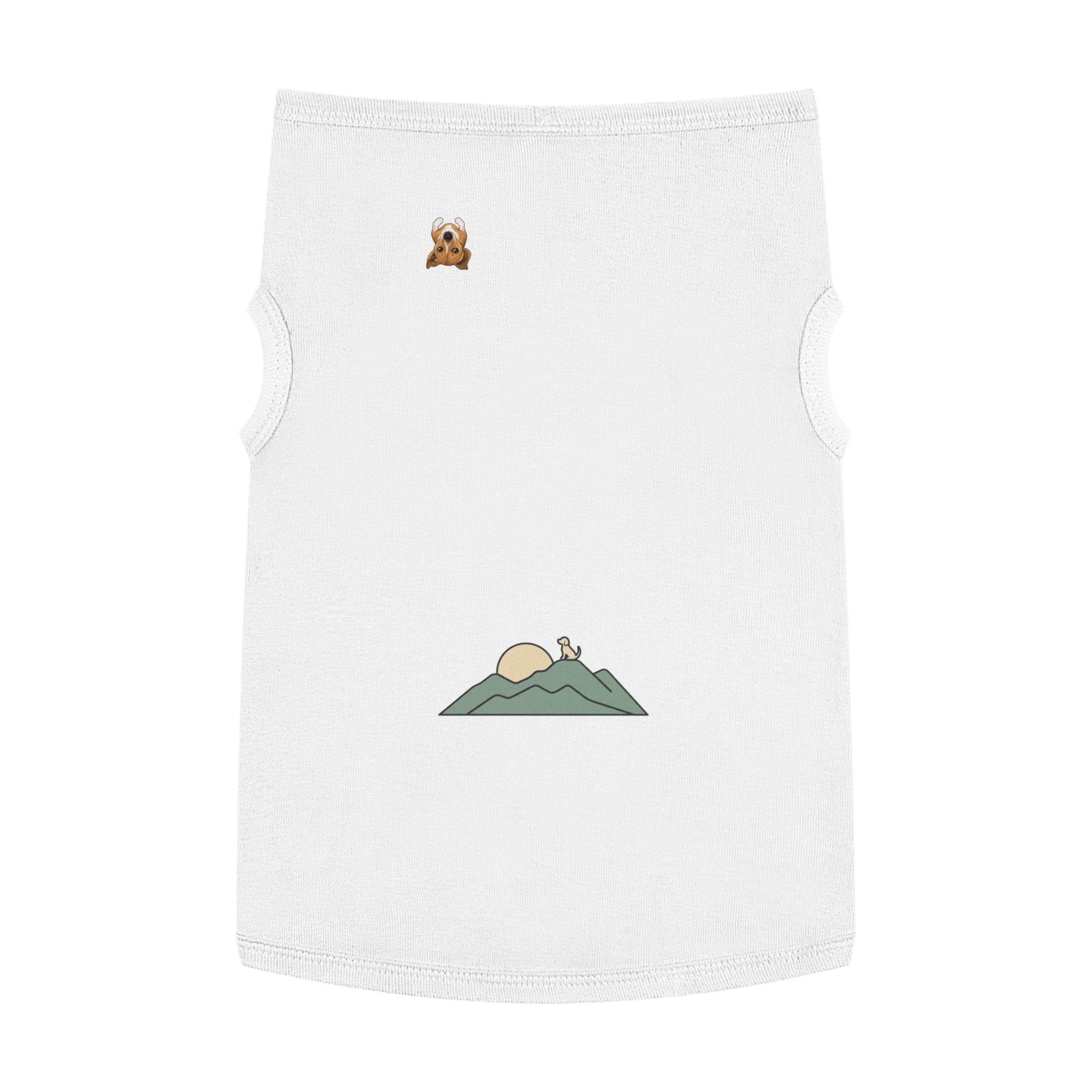 "Ridgeline Companion" — Nature Gear Graphic Pet Shirt