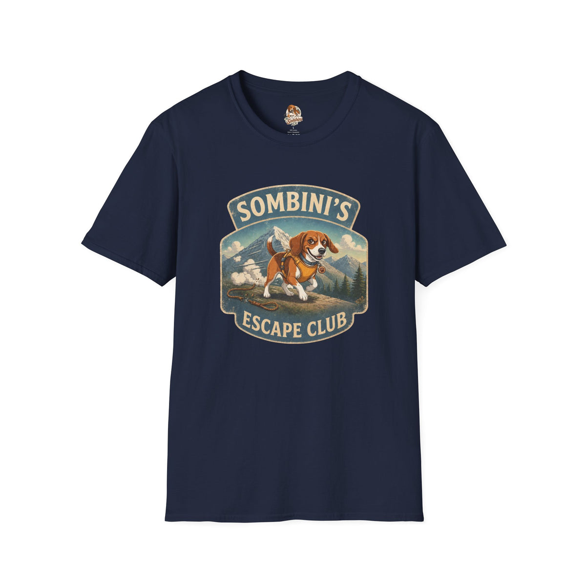 "Sombini's Escape Club" — Professional Escape Artist | Men's Tee