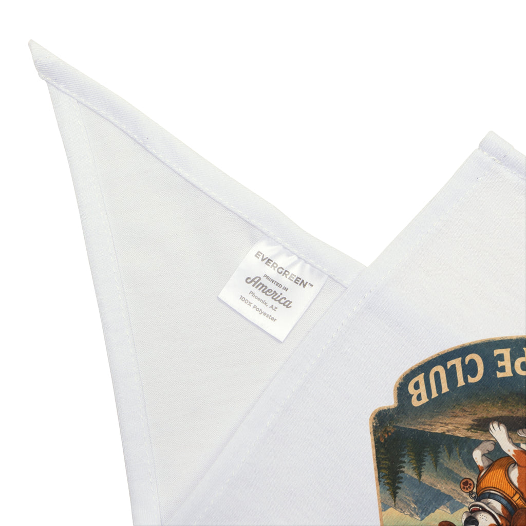 "Sombini's Escape Club" — Retro Adventure | Pet Bandana