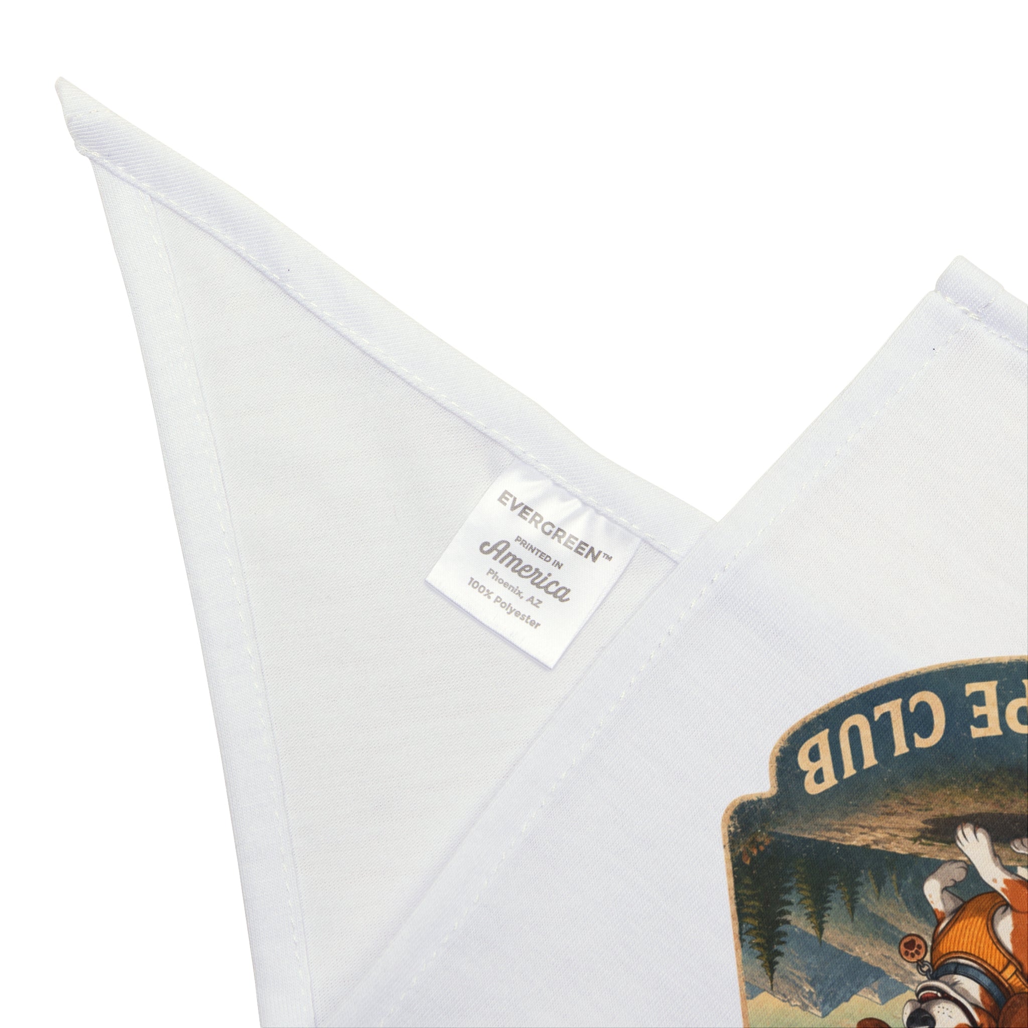 "Sombini's Escape Club" — Retro Adventure | Pet Bandana