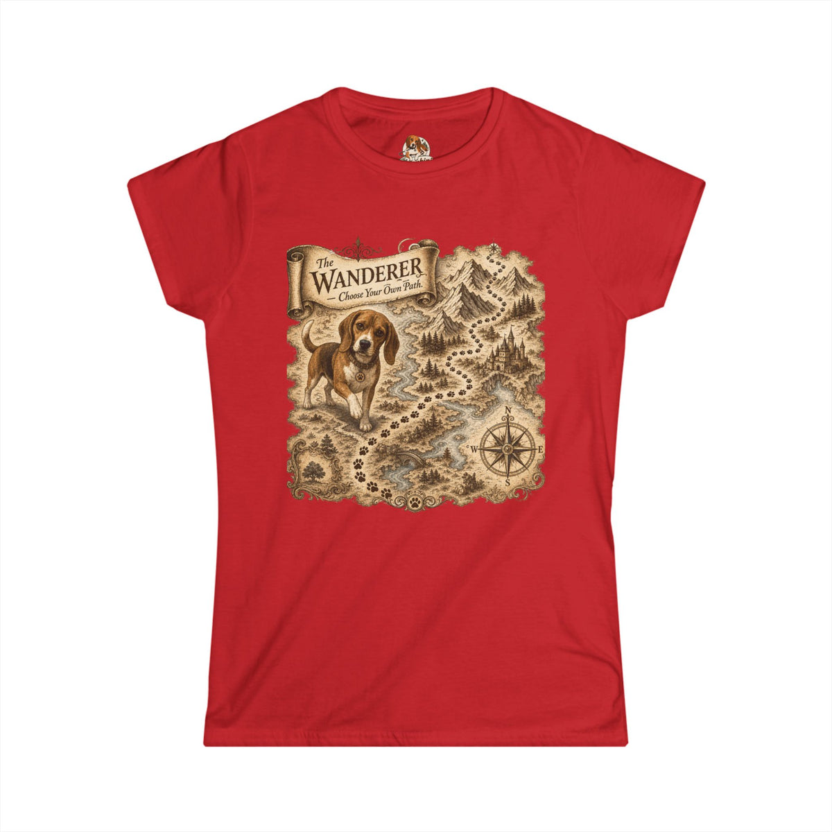 "The Wanderer" — The Escape Club | Women's Vintage Adventure Tee