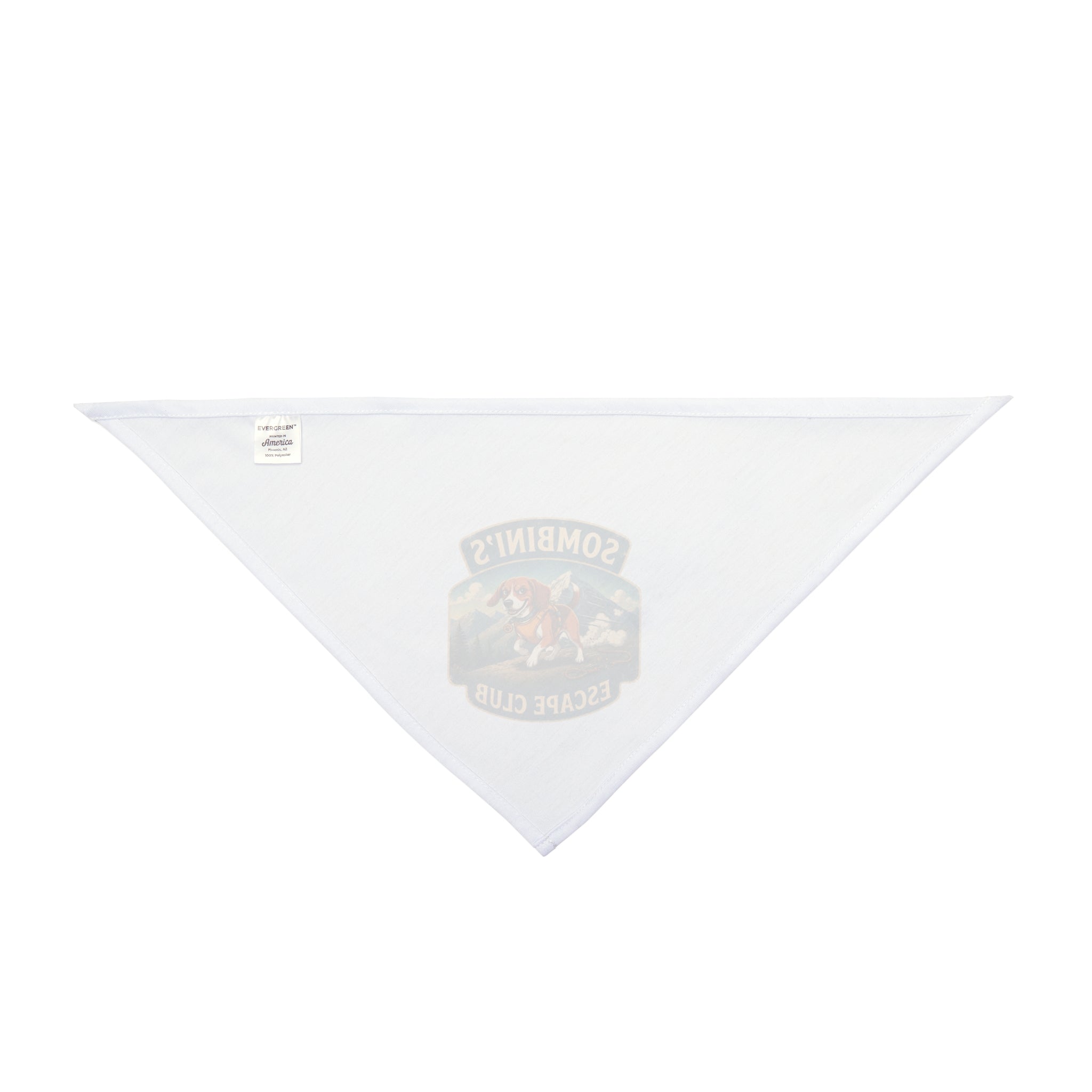 "Sombini's Escape Club" — Retro Adventure | Pet Bandana