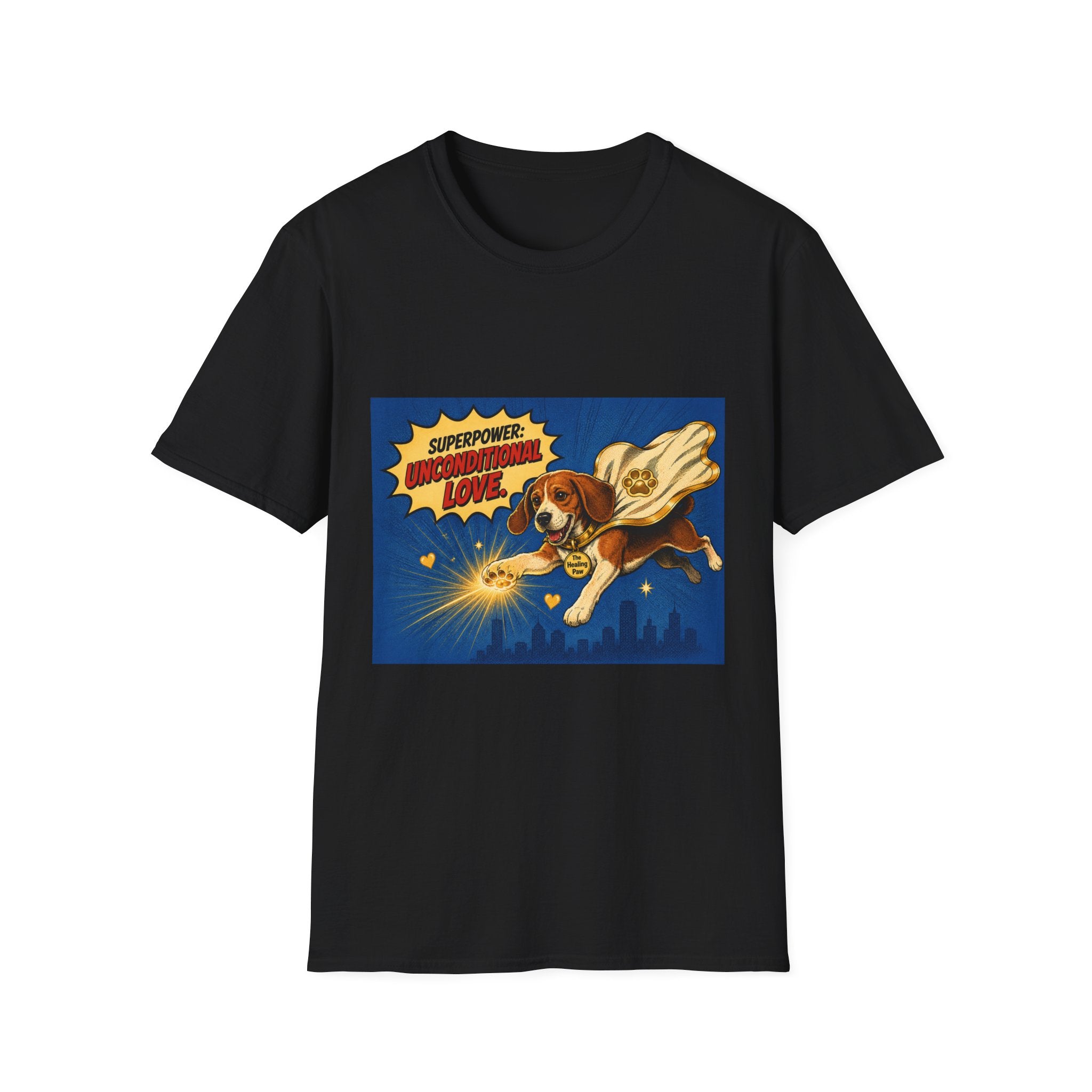 "The Healing Paw" — Sombini Superpower | Comic Book Tee