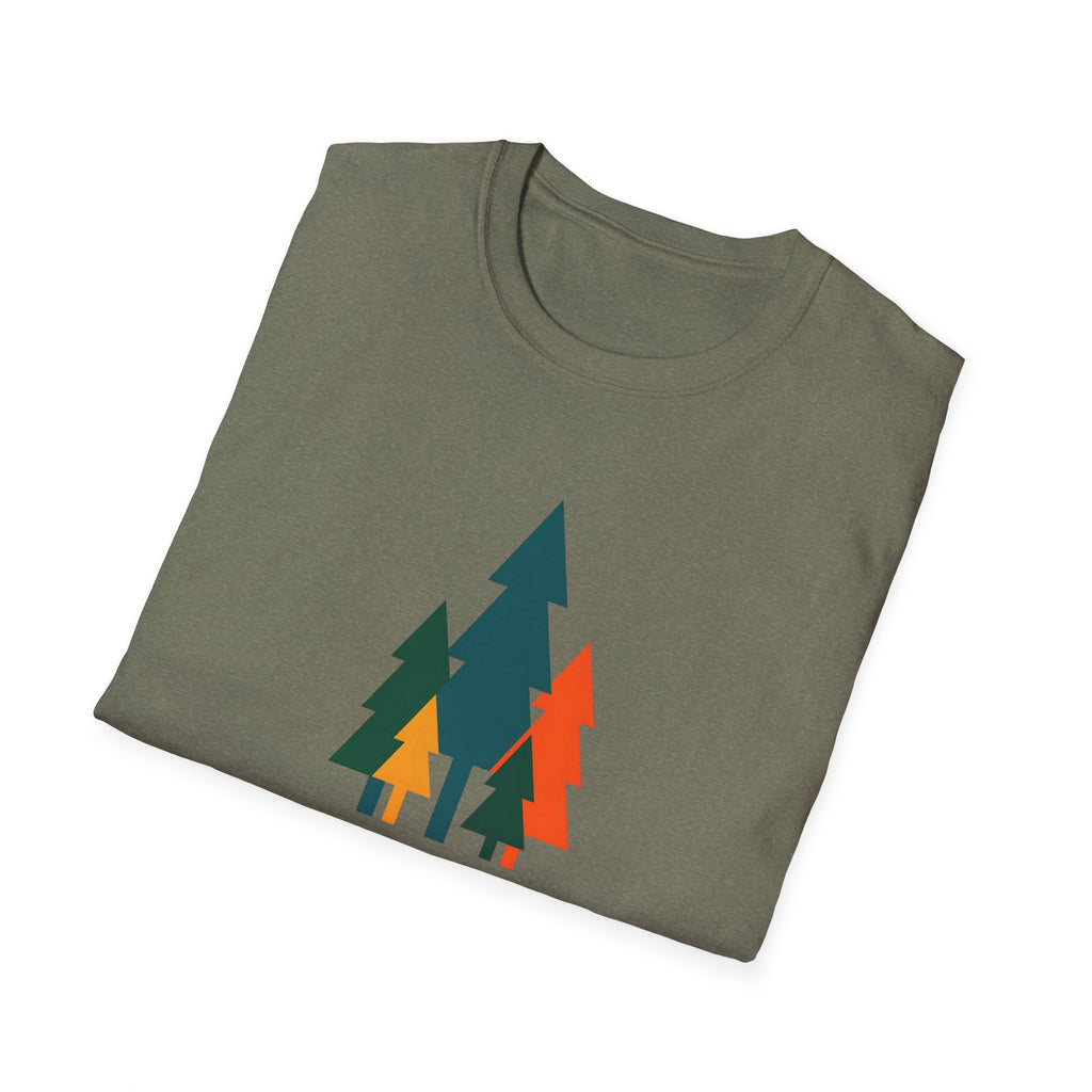 "Minimalist Pine Trees" — Sombini Adventure Series | Outdoor Tee