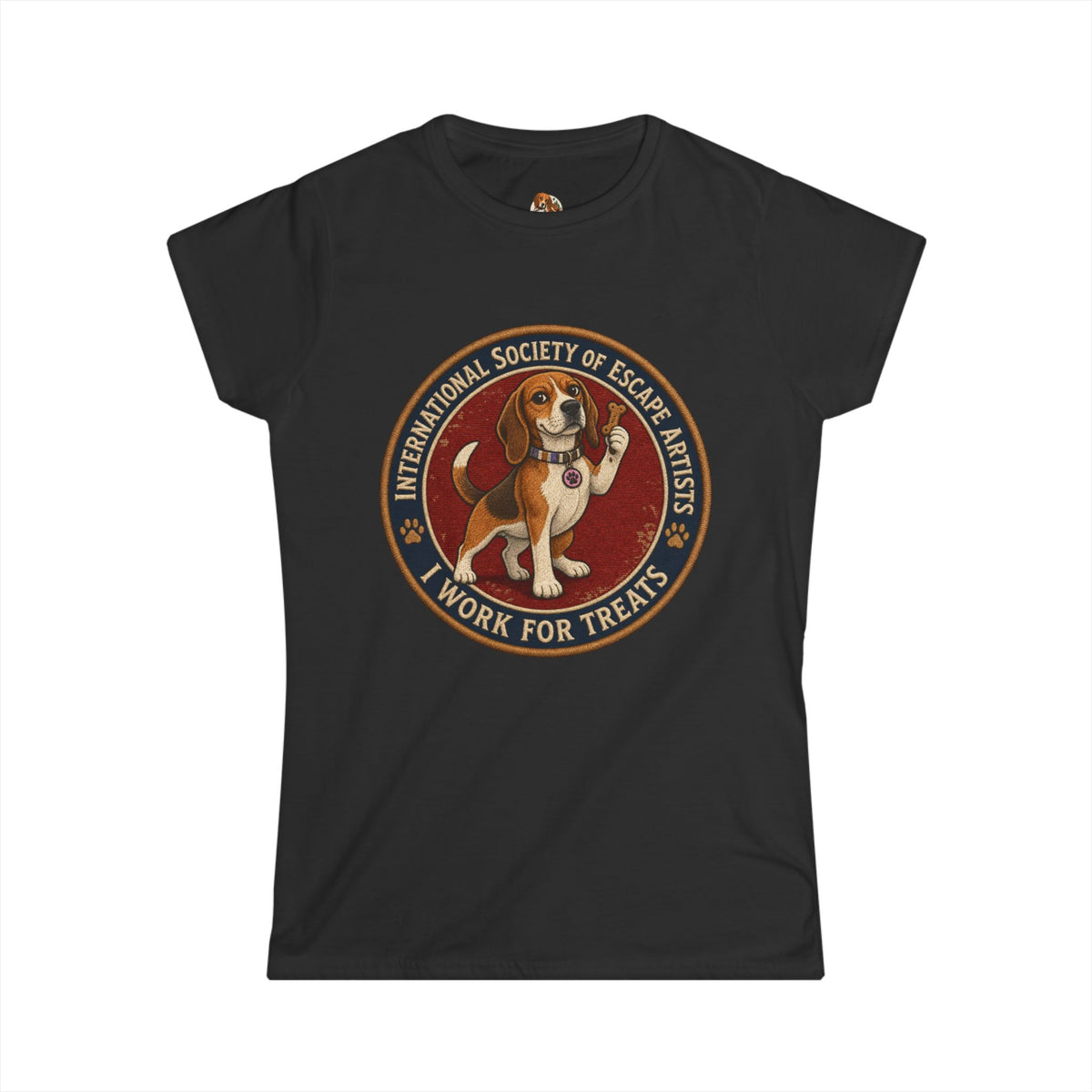 "I Work for Treats" — The Escape Club | Women's Tee