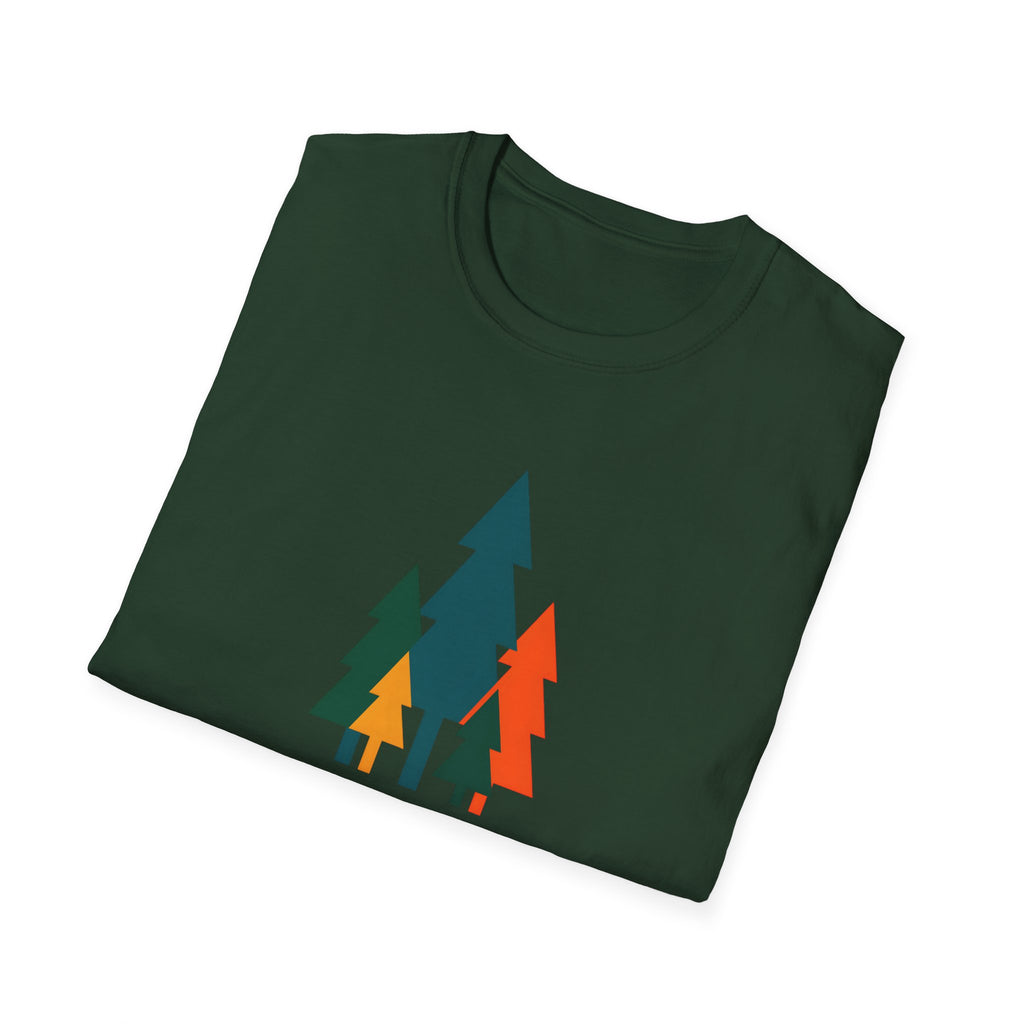"Minimalist Pine Trees" — Sombini Adventure Series | Outdoor Tee