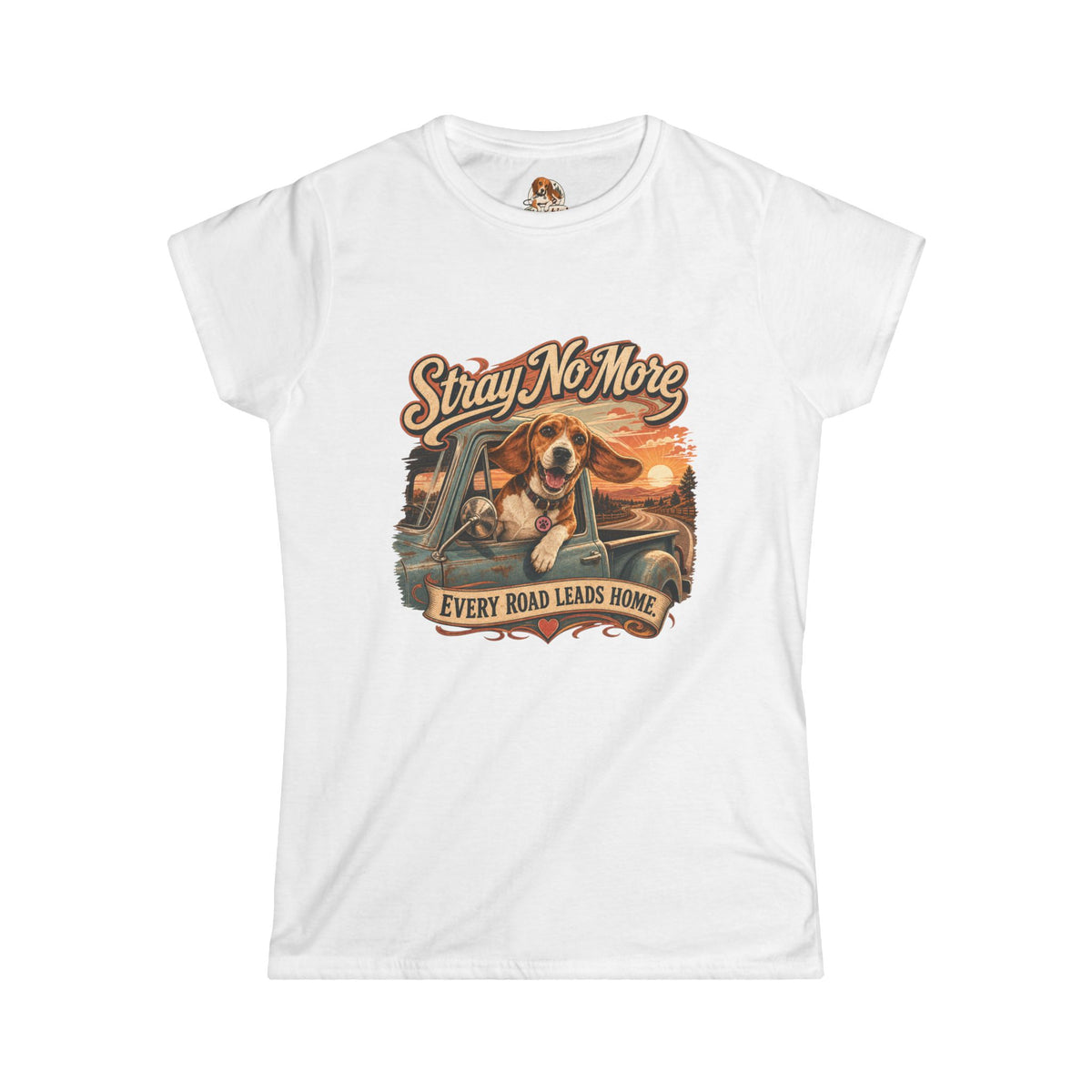 "Stray No More" — The Escape Club | Women's Rescue Tee