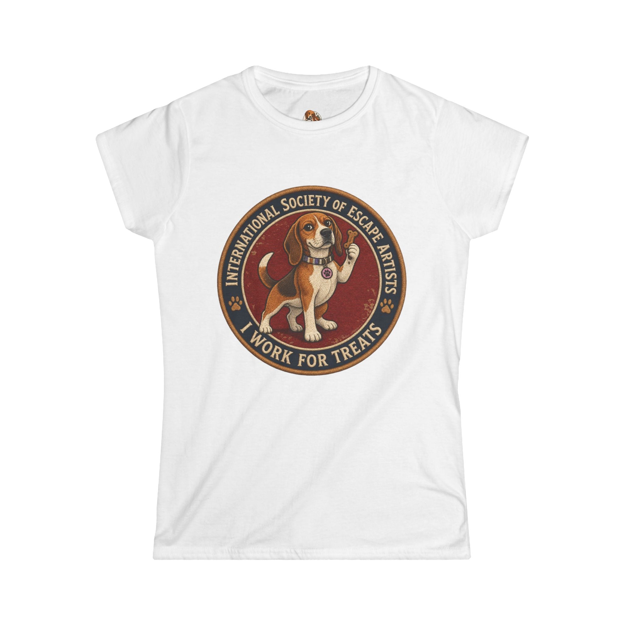 "I Work for Treats" — The Escape Club | Women's Tee