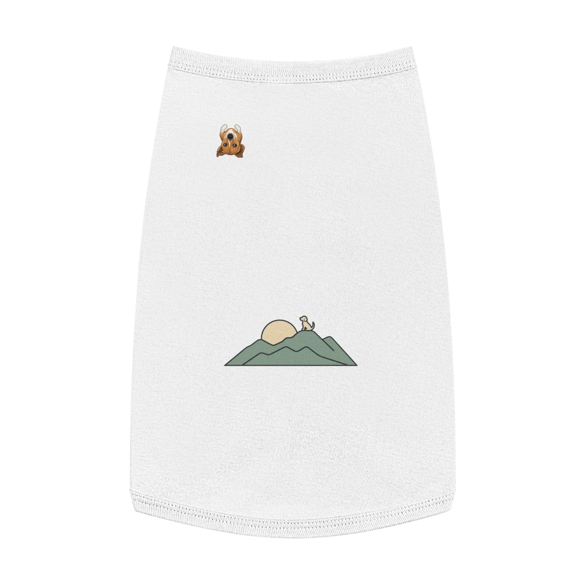 "Ridgeline Companion" — Nature Gear Graphic Pet Shirt