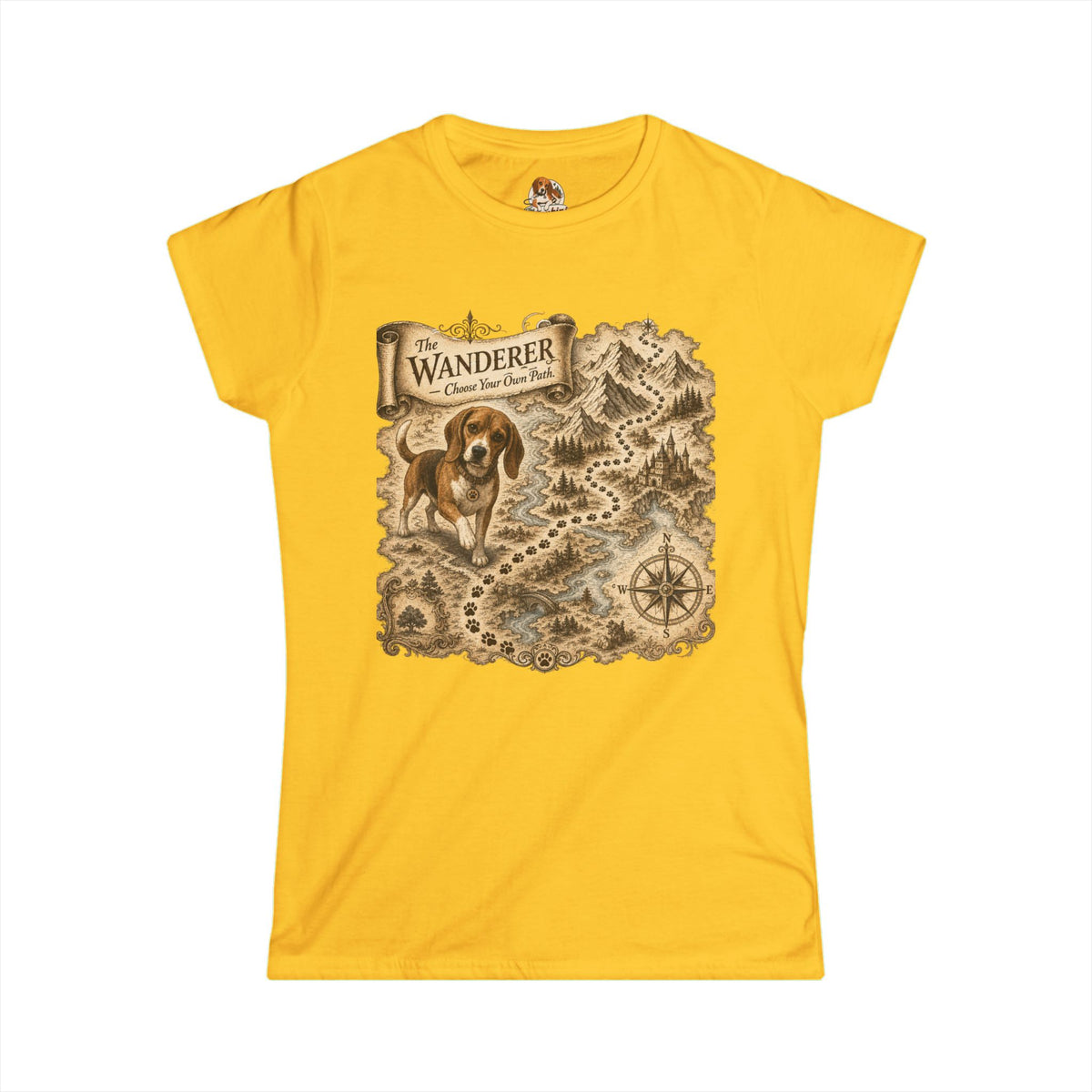 "The Wanderer" — The Escape Club | Women's Vintage Adventure Tee