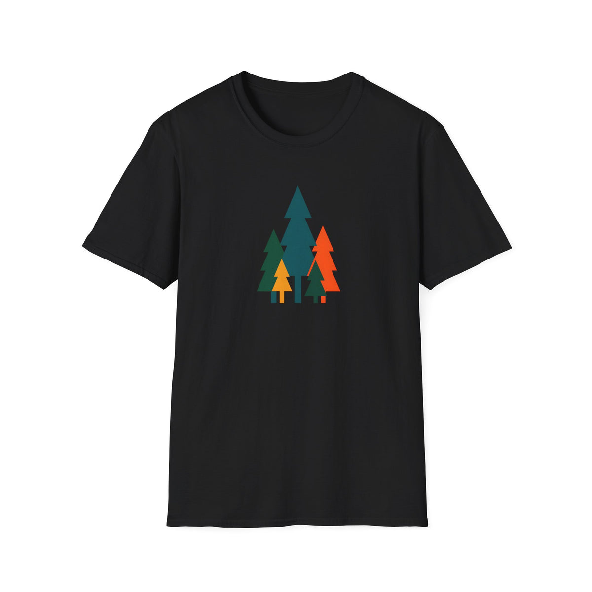 "Minimalist Pine Trees" — Sombini Adventure Series | Outdoor Tee
