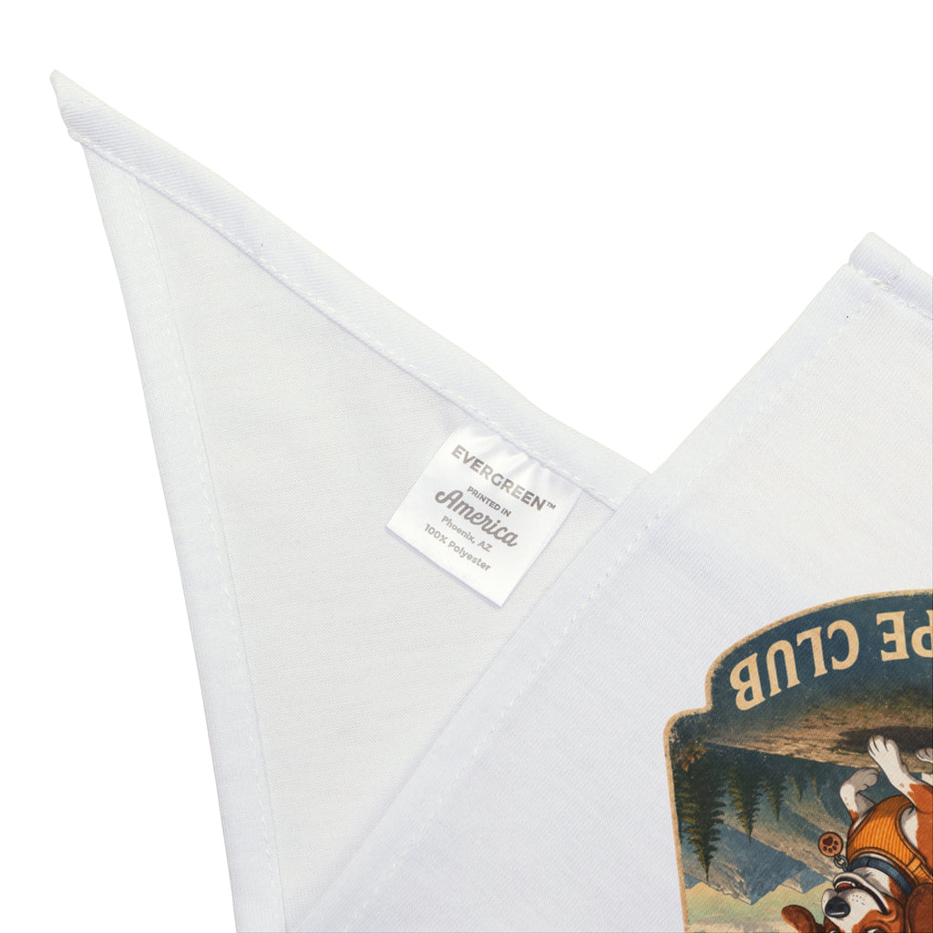 "Sombini's Escape Club" — Retro Adventure | Pet Bandana