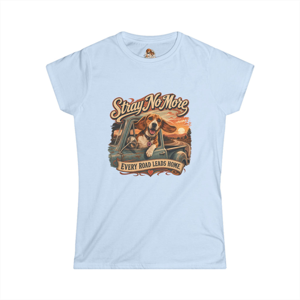 "Stray No More" — The Escape Club | Women's Rescue Tee