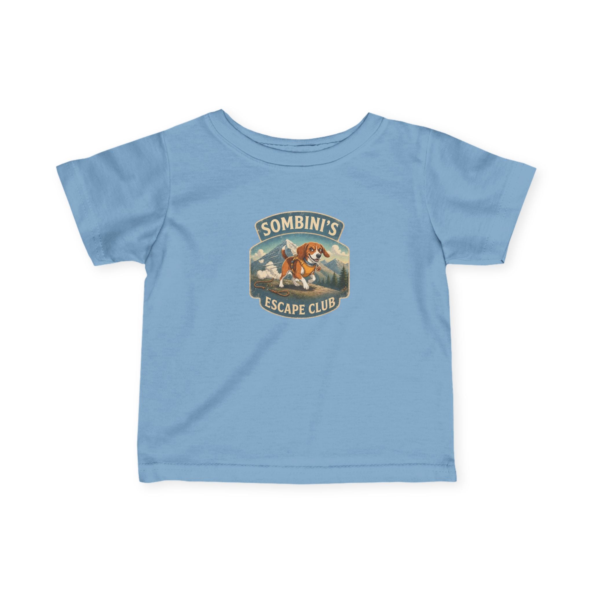 "Sombini's Escape Club" — Adventure Puppy | Infant Tee