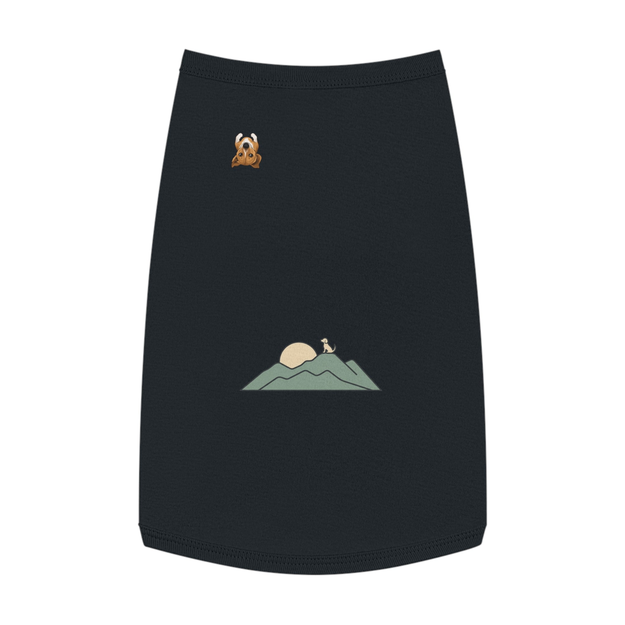 "Ridgeline Companion" — Nature Gear Graphic Pet Shirt