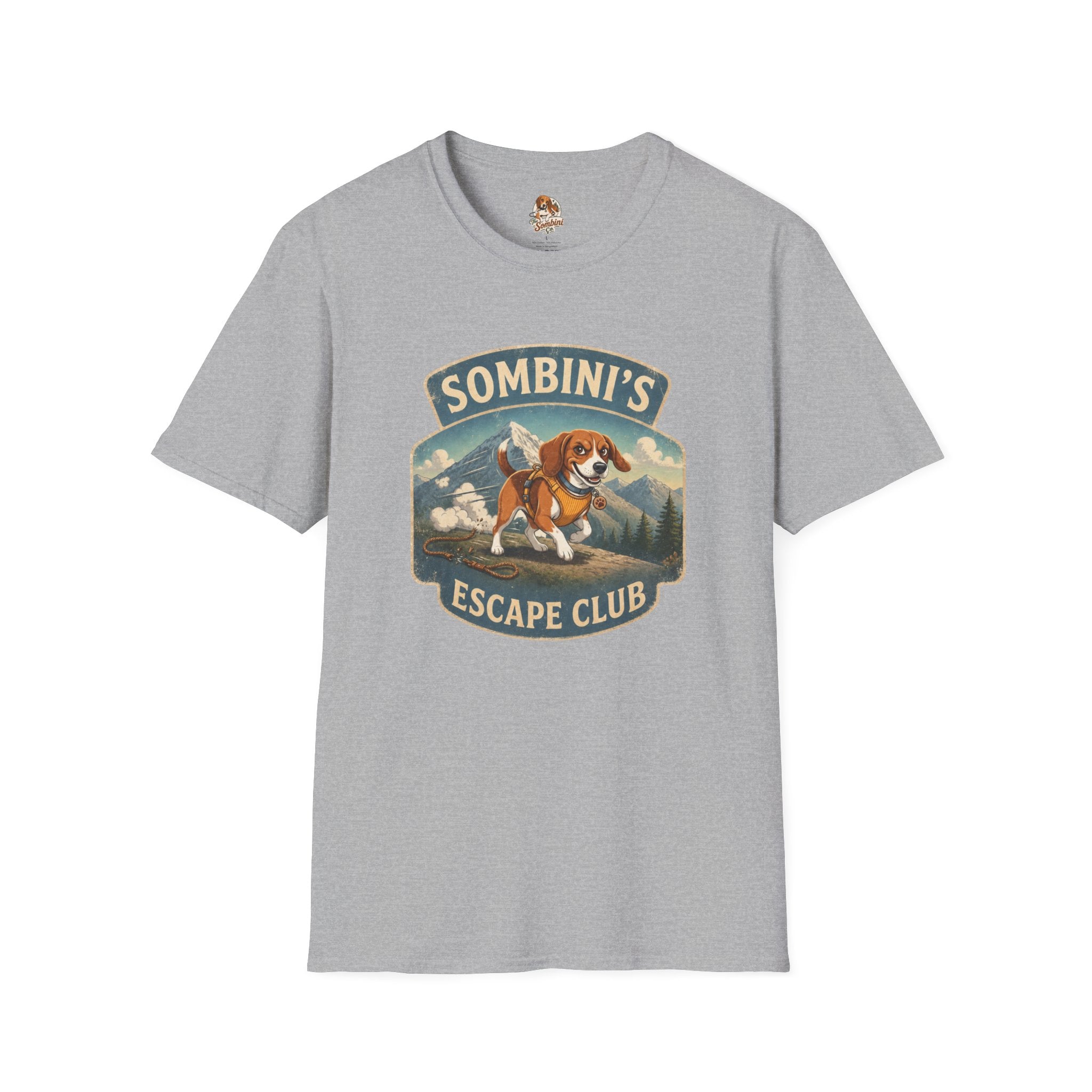 "Sombini's Escape Club" — Professional Escape Artist | Men's Tee