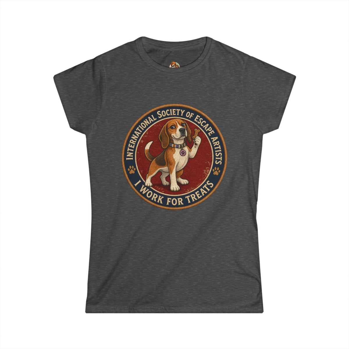 "I Work for Treats" — The Escape Club | Women's Tee