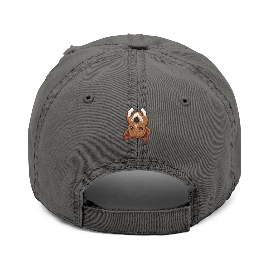 The Sombini Co. — Embroidered Upside-Down Beagle | Distressed Hat