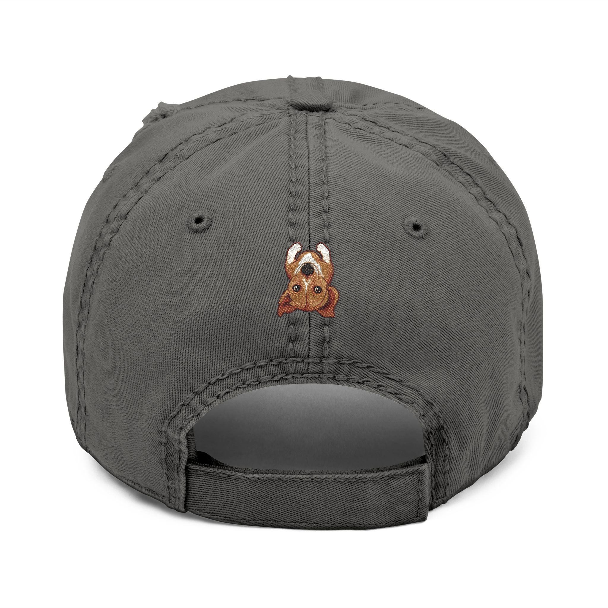The Sombini Co. — Embroidered Upside-Down Beagle | Distressed Hat