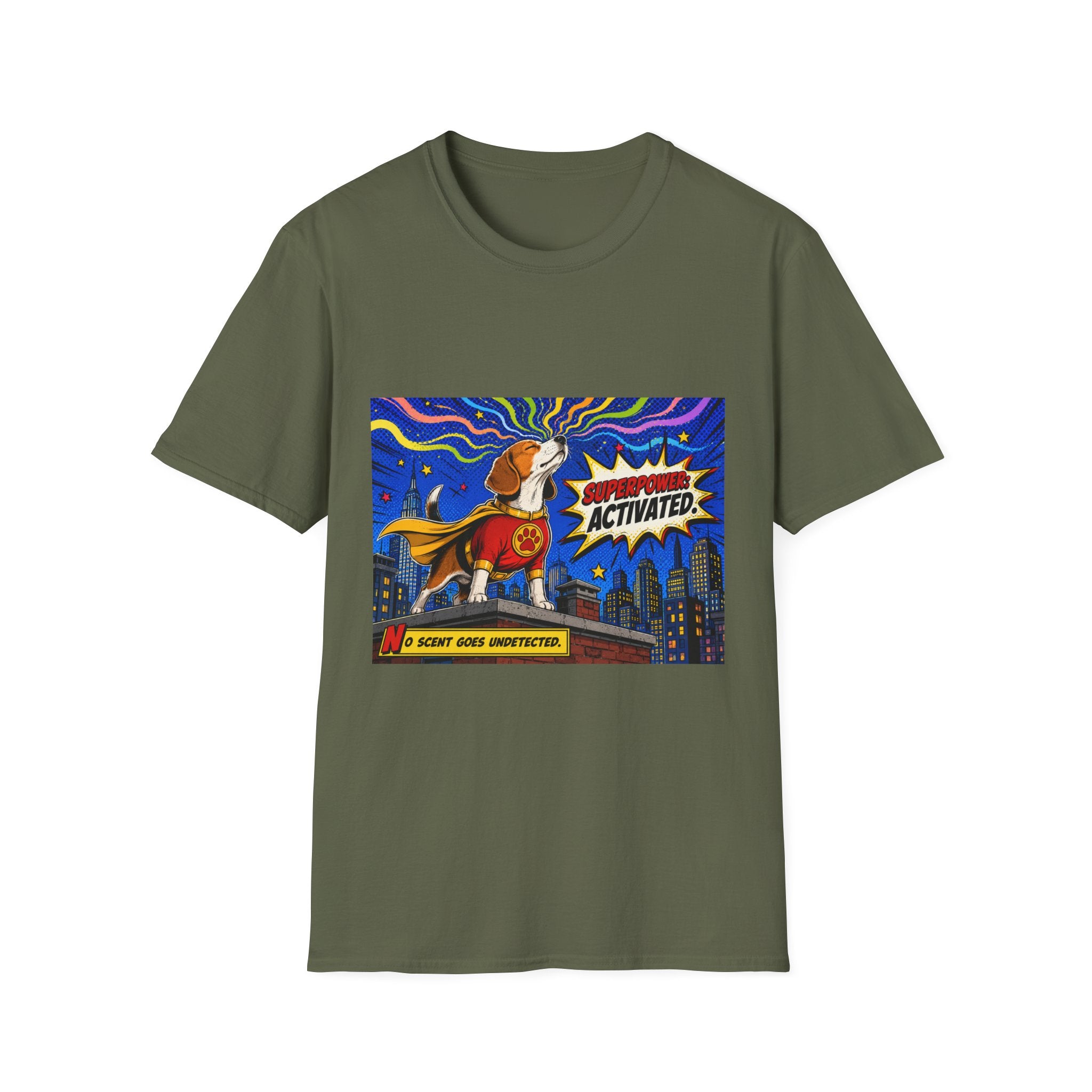 "The Nose Knows" — Sombini Superpower | Comic Book Tee