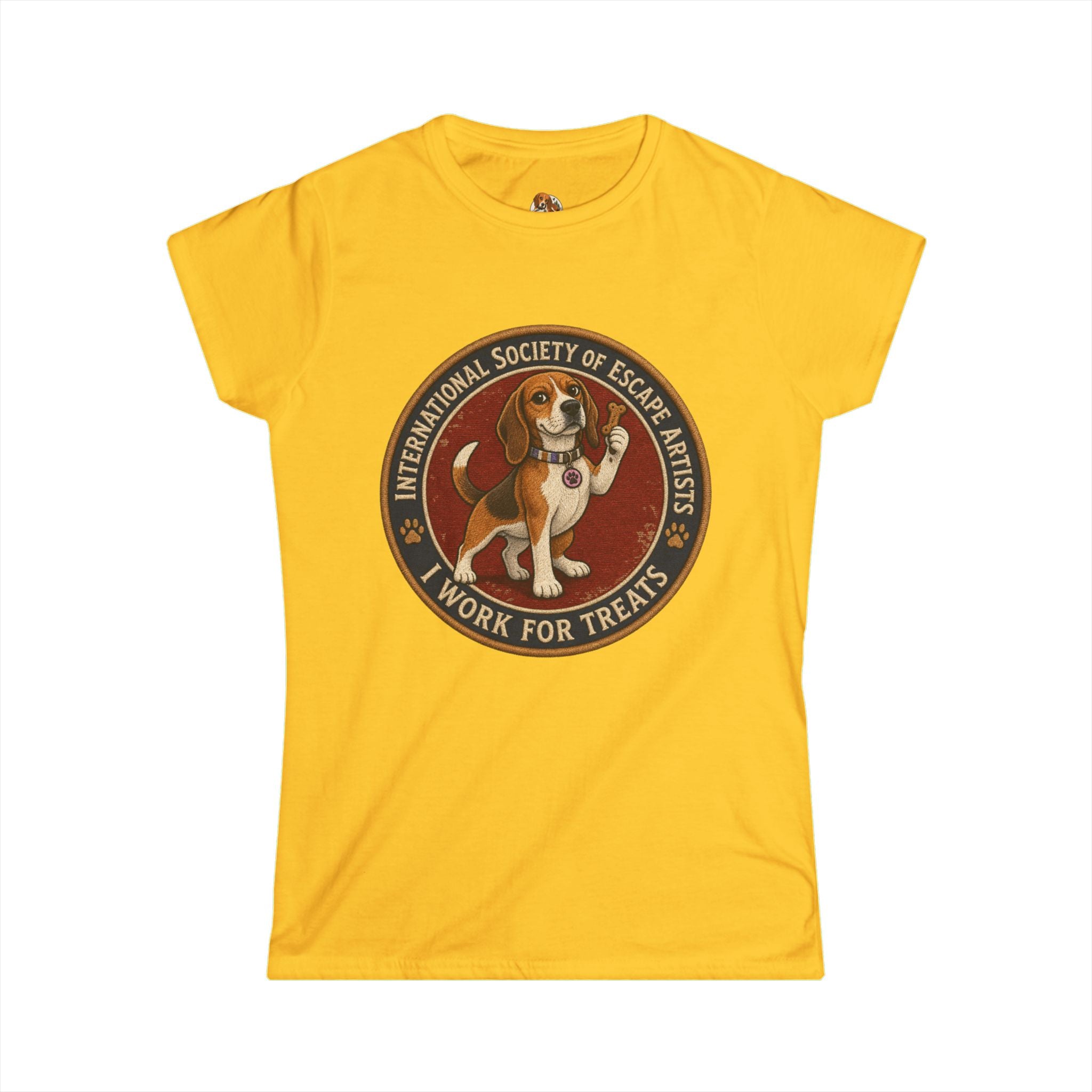 "I Work for Treats" — The Escape Club | Women's Tee