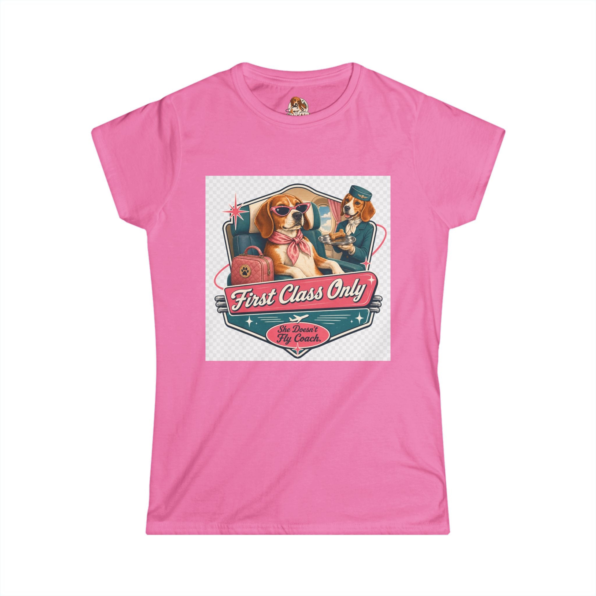 "The First Class Flyer" — Deservedly Spoiled | Women's Tee