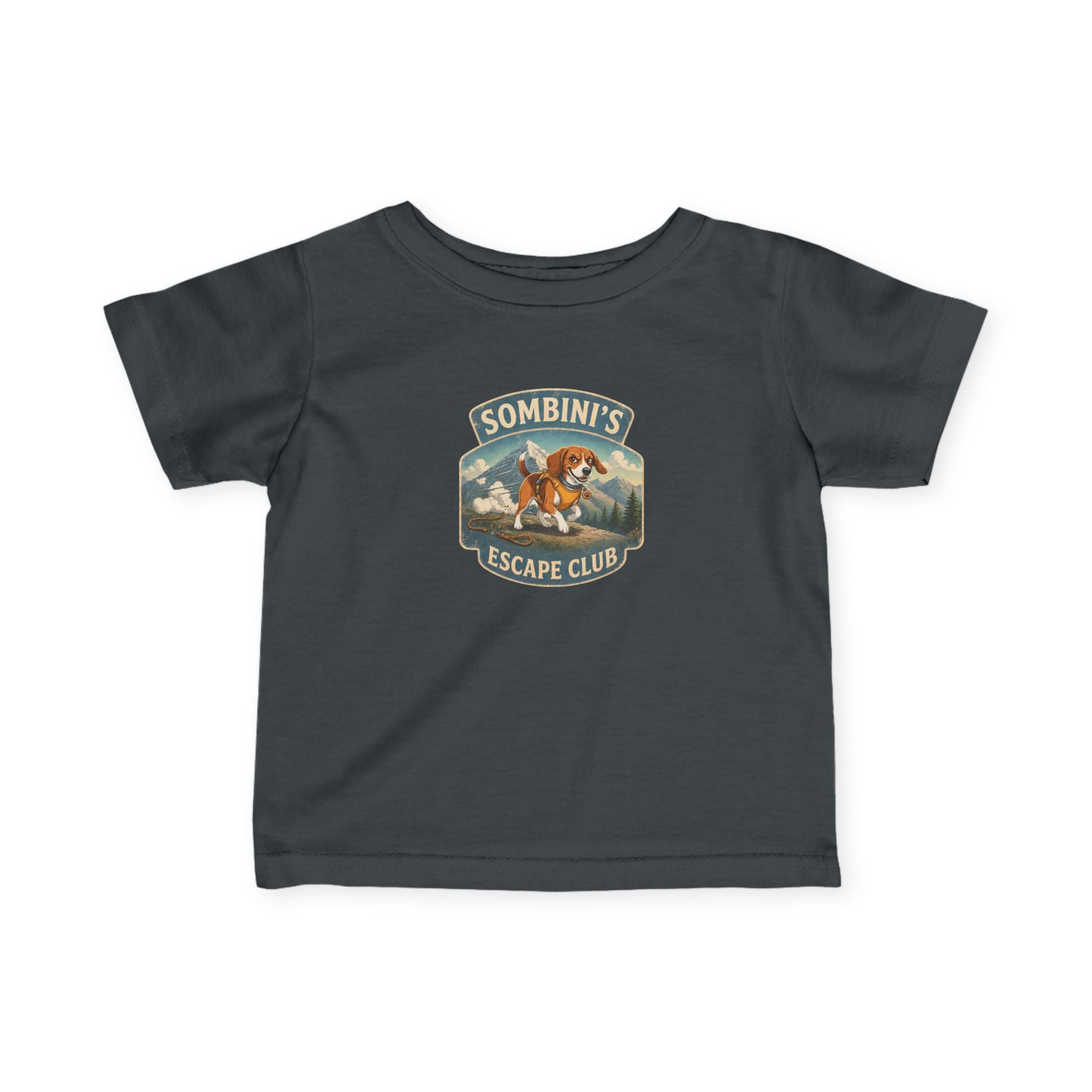 "Sombini's Escape Club" — Adventure Puppy | Infant Tee