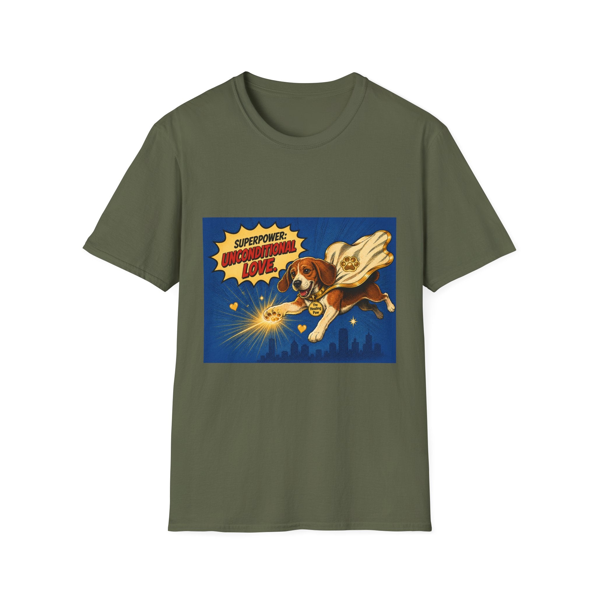 "The Healing Paw" — Sombini Superpower | Comic Book Tee