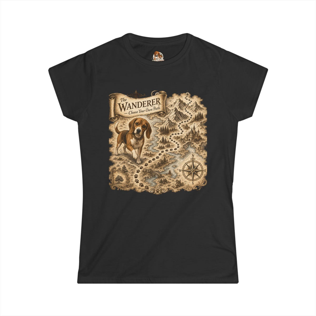 "The Wanderer" — The Escape Club | Women's Vintage Adventure Tee
