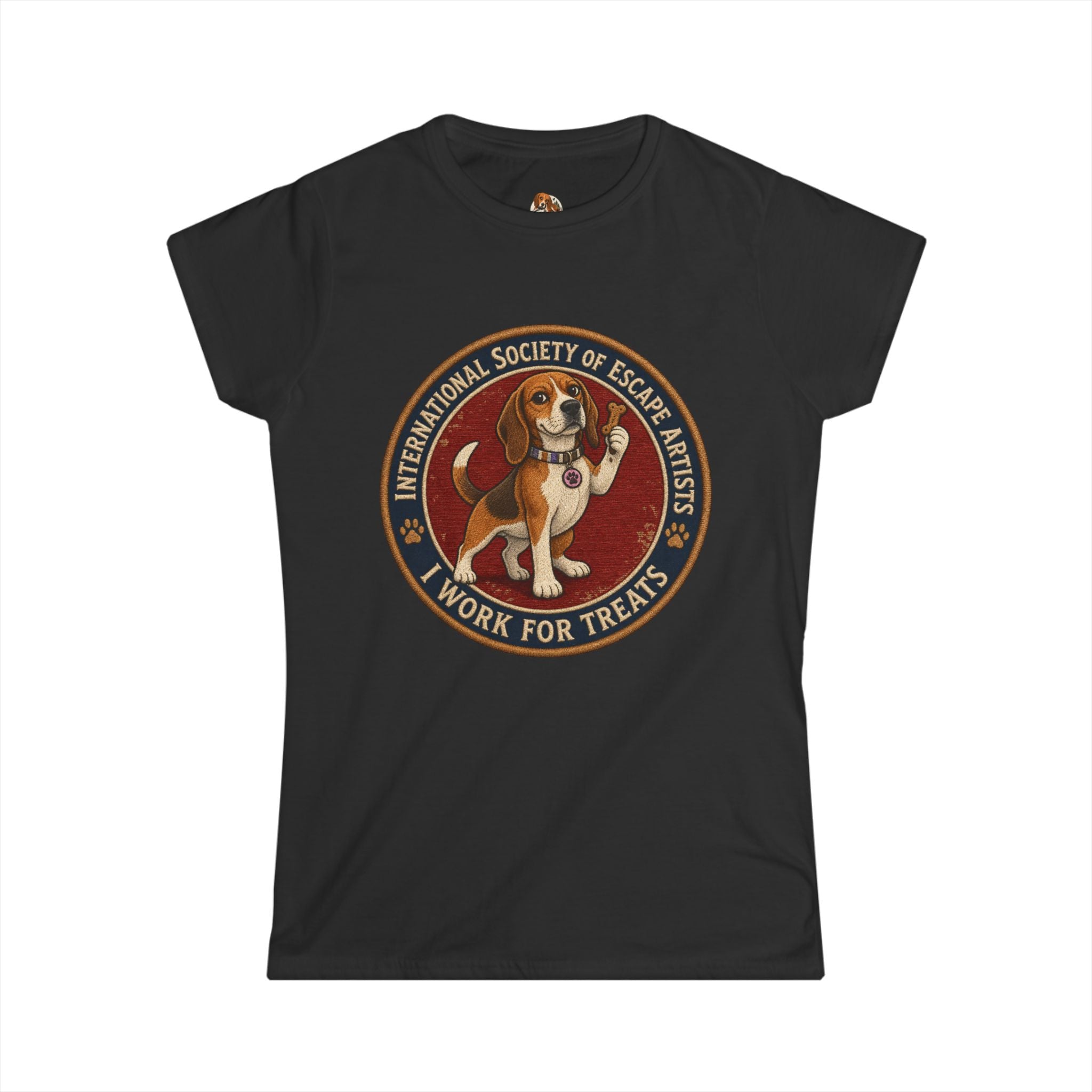 "I Work for Treats" — The Escape Club | Women's Tee
