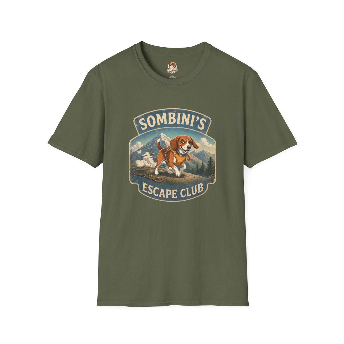 "Sombini's Escape Club" — Professional Escape Artist | Men's Tee