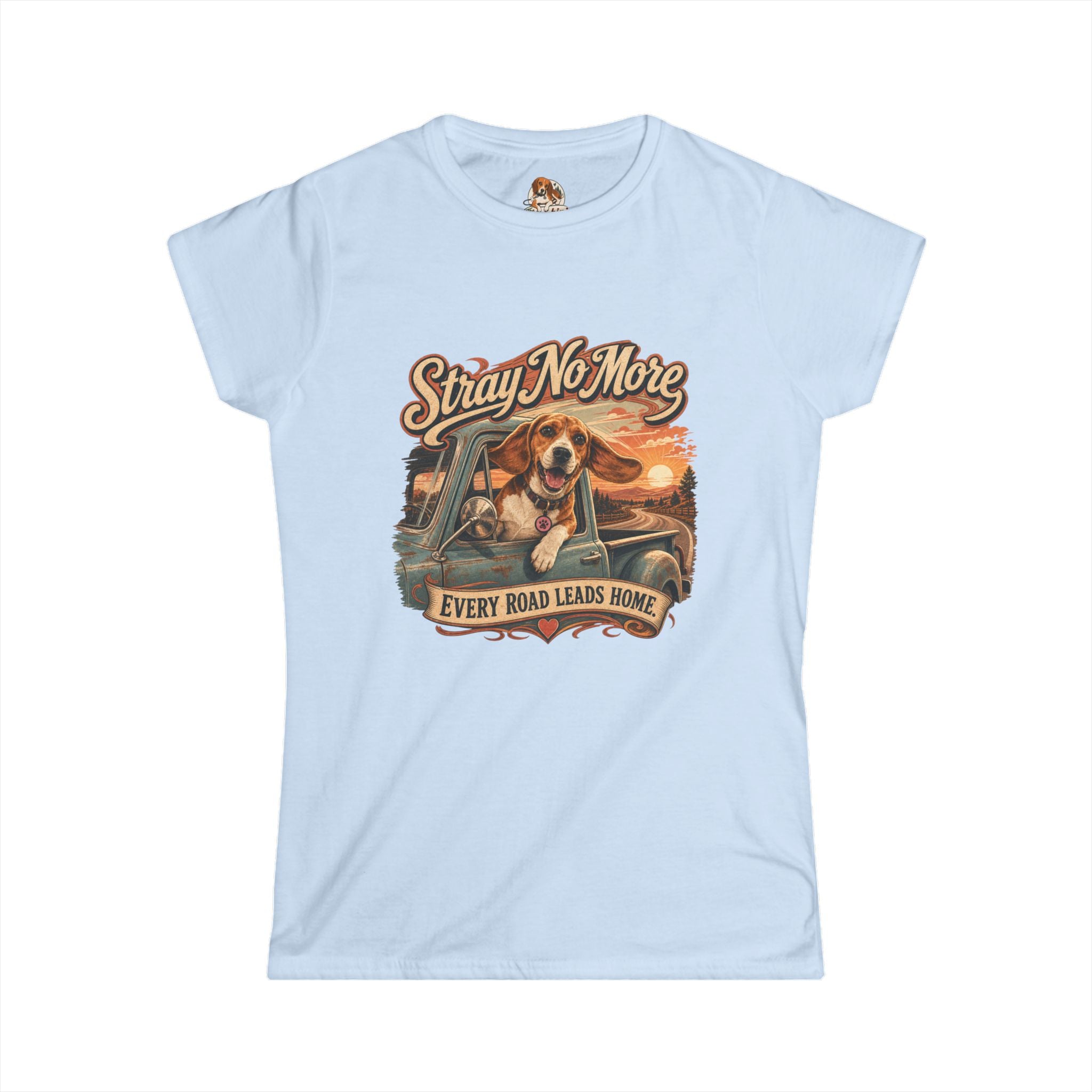 "Stray No More" — The Escape Club | Women's Rescue Tee