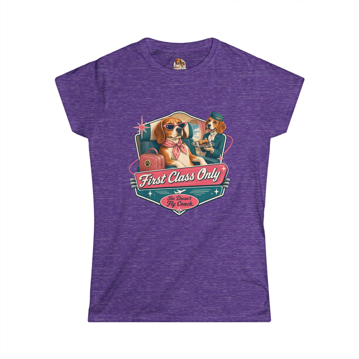 "The First Class Flyer" — Deservedly Spoiled | Women's Tee