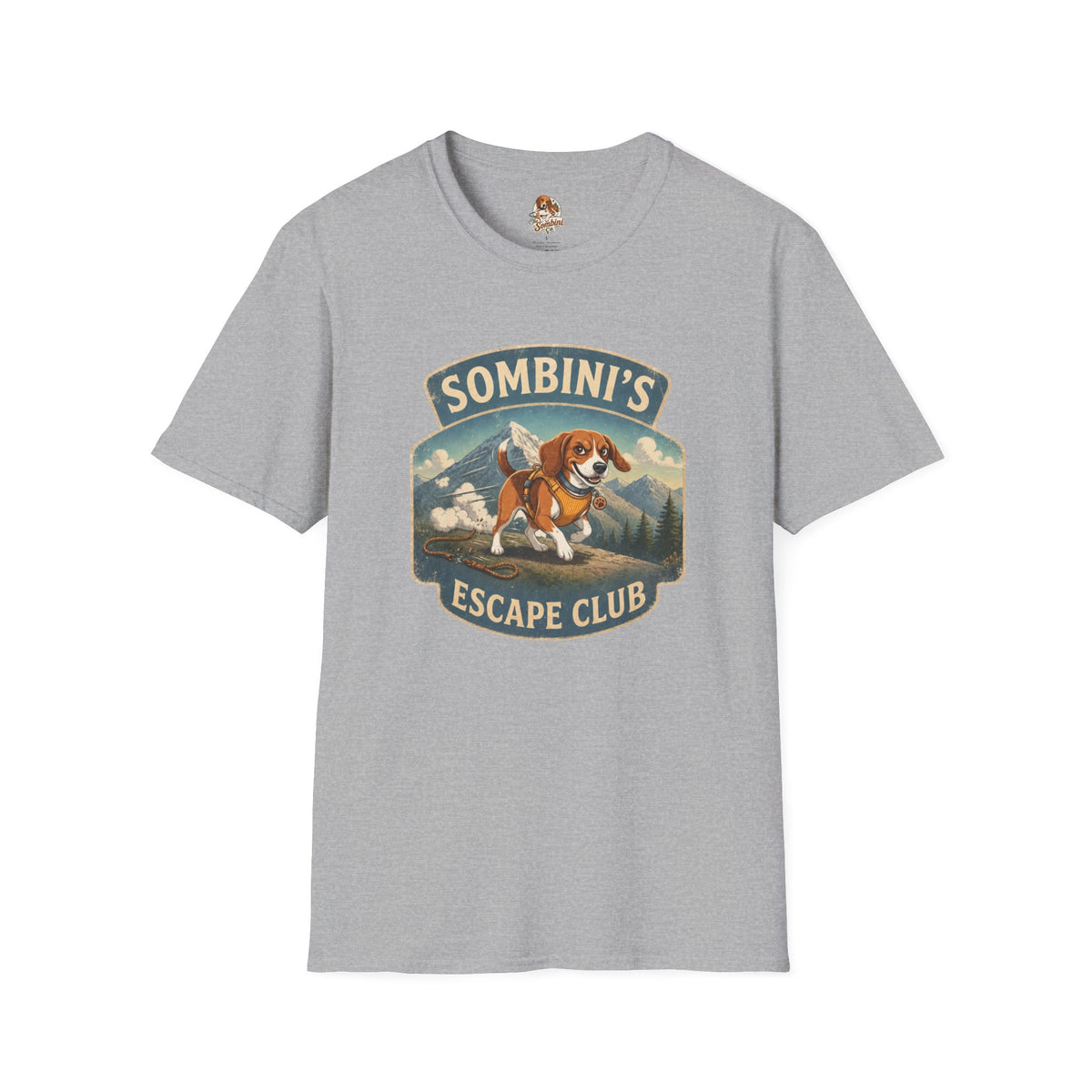 "Sombini's Escape Club" — Professional Escape Artist | Men's Tee