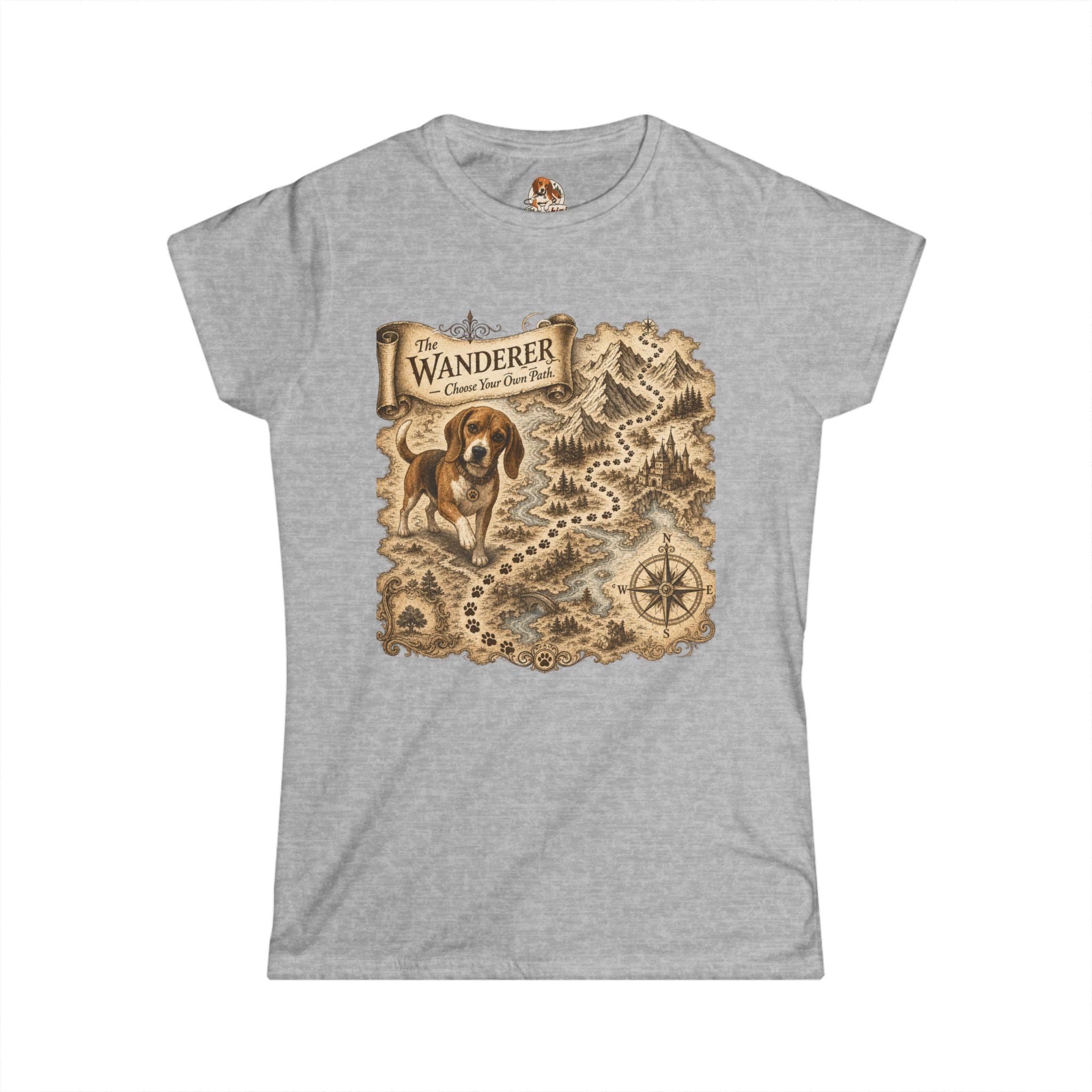 "The Wanderer" — The Escape Club | Women's Vintage Adventure Tee