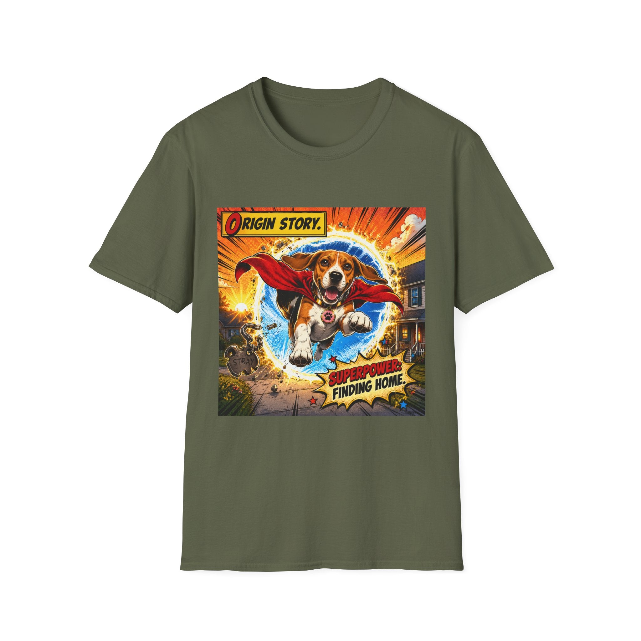 "The Great Escape (Origin Story)" — Sombini Superpower | Comic Book Tee