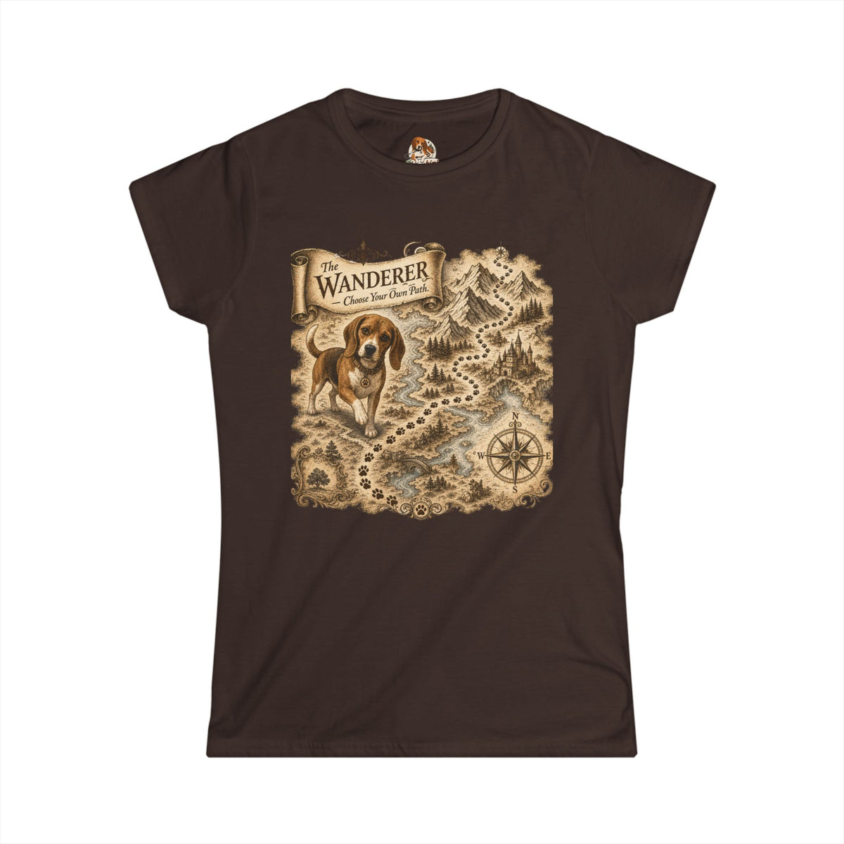 "The Wanderer" — The Escape Club | Women's Vintage Adventure Tee