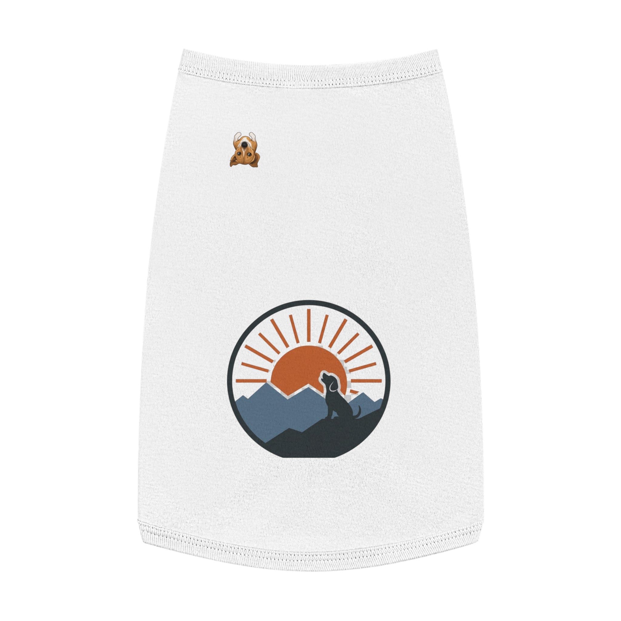 "Sunrise Howl" — Nature Gear Graphic Pet Shirt