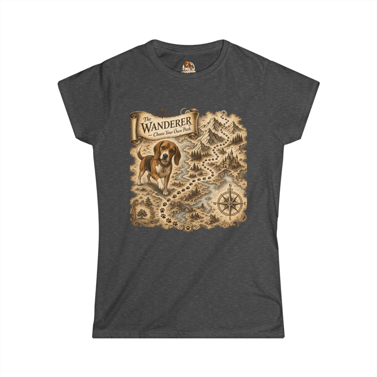 "The Wanderer" — The Escape Club | Women's Vintage Adventure Tee