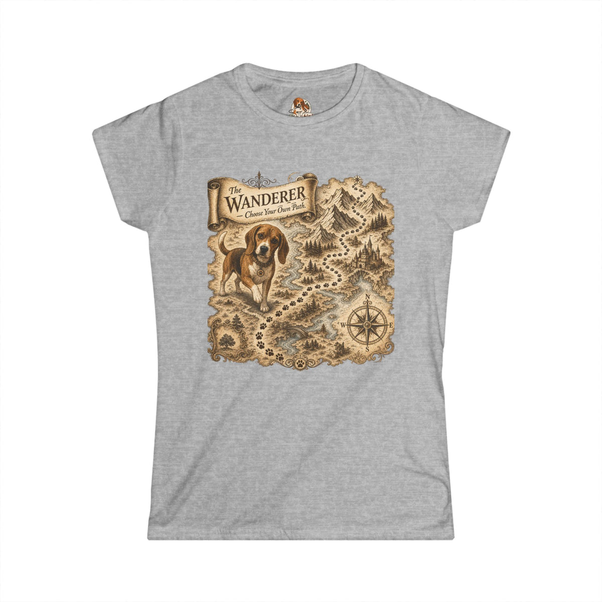 "The Wanderer" — The Escape Club | Women's Vintage Adventure Tee