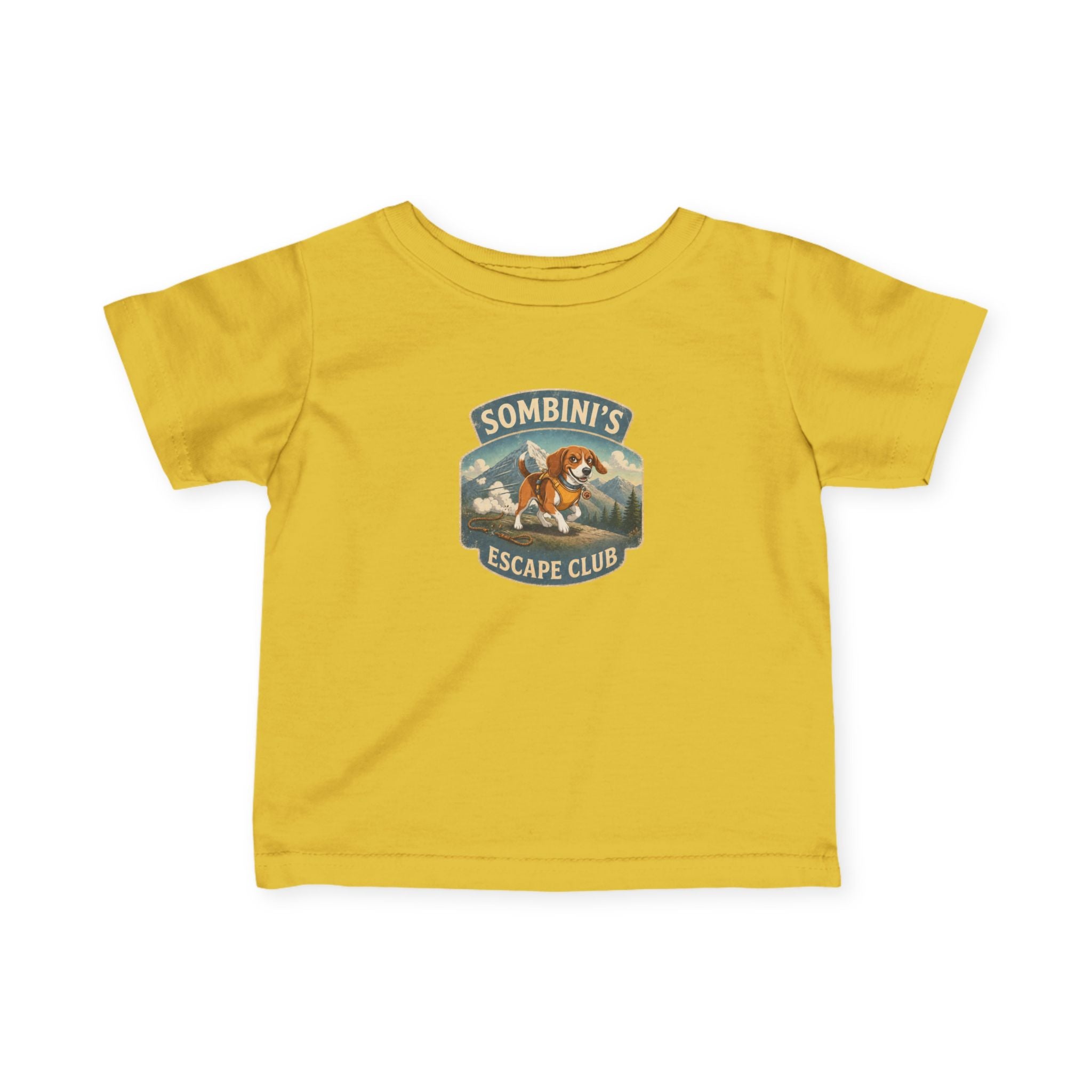 "Sombini's Escape Club" — Adventure Puppy | Infant Tee