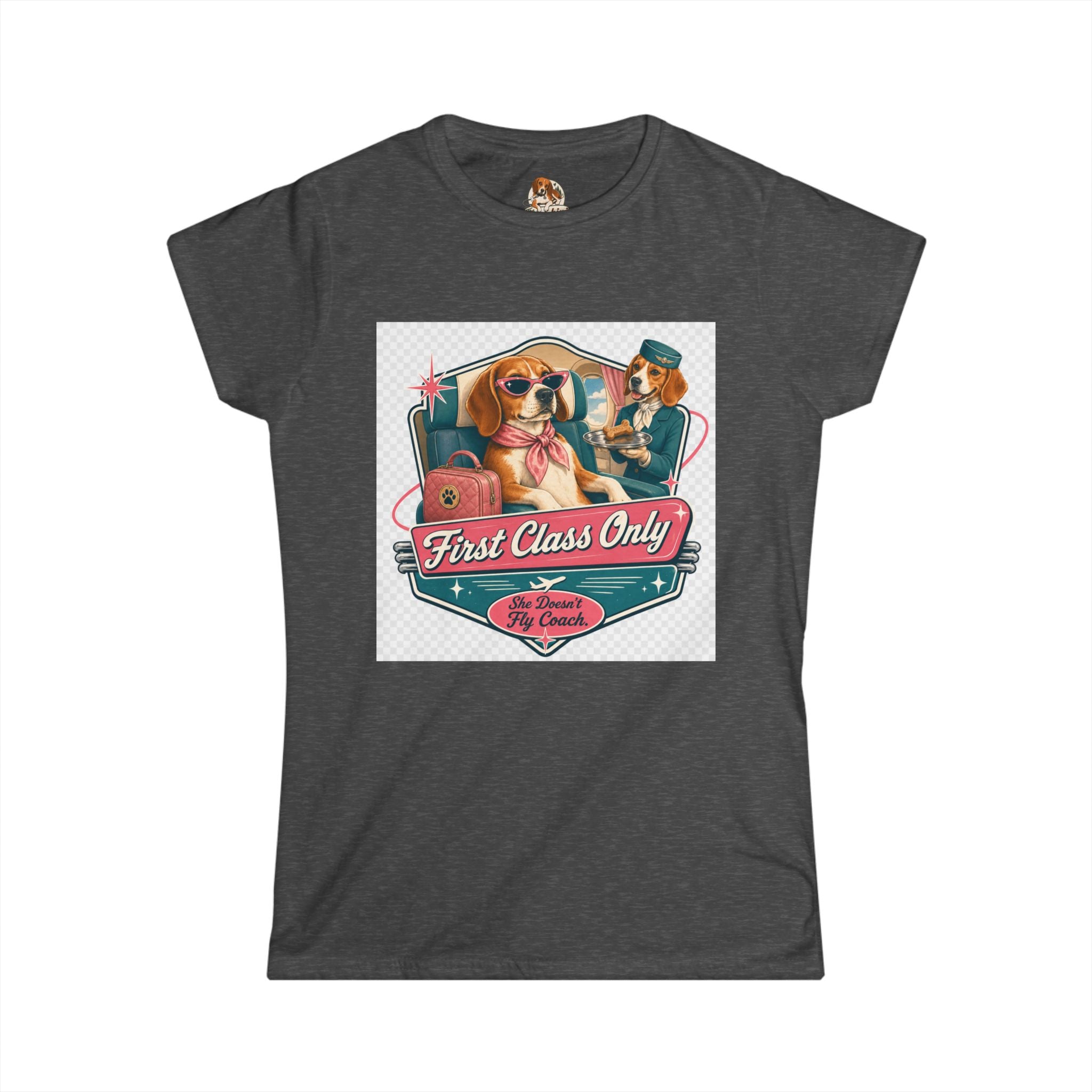 "The First Class Flyer" — Deservedly Spoiled | Women's Tee