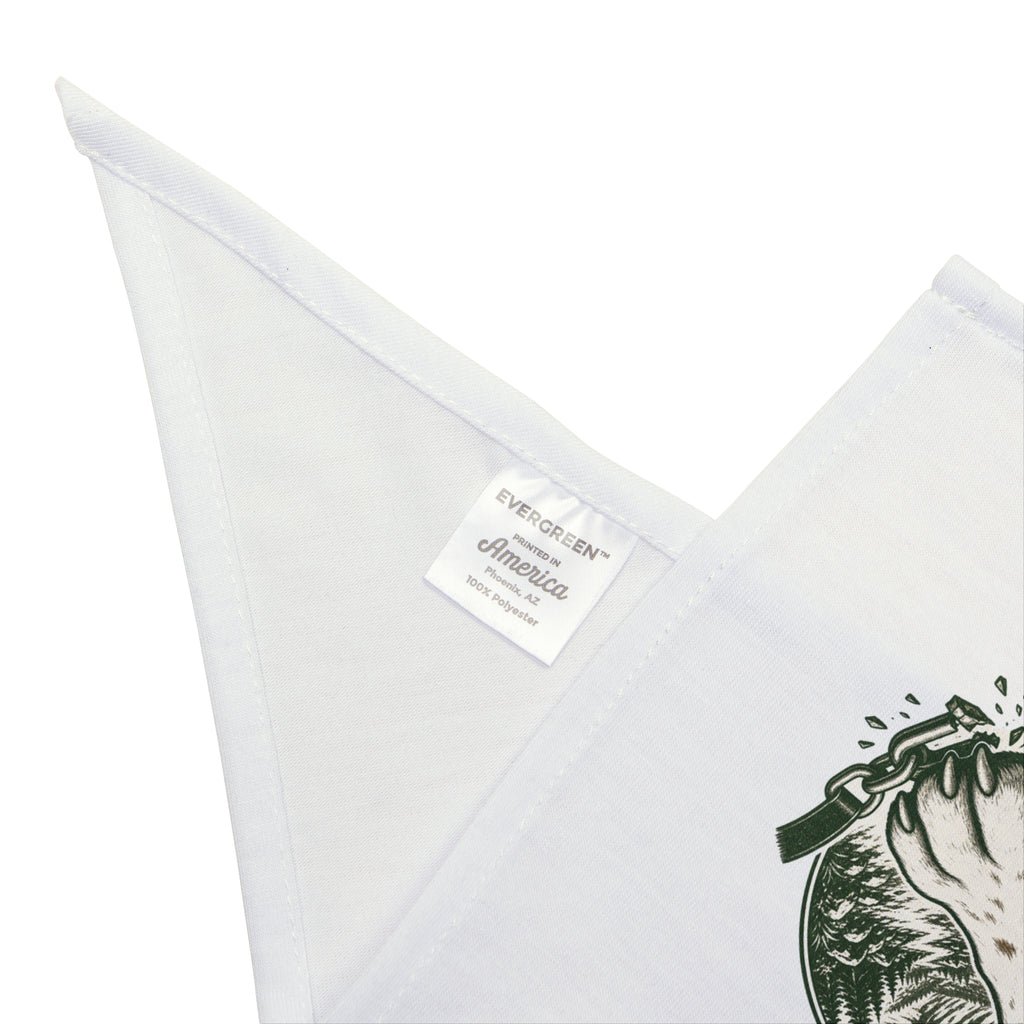 "Break Free" — Forest & Mountain | Pet Bandana
