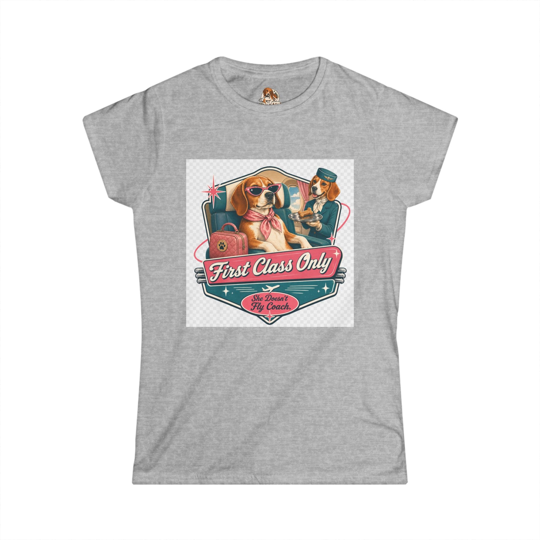 "The First Class Flyer" — Deservedly Spoiled | Women's Tee
